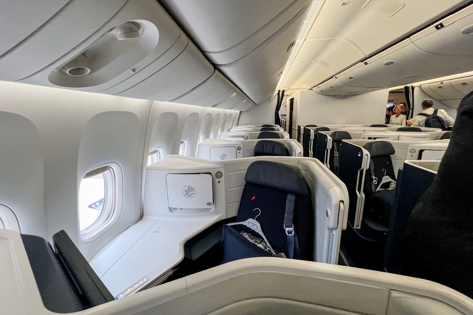 business class cabin