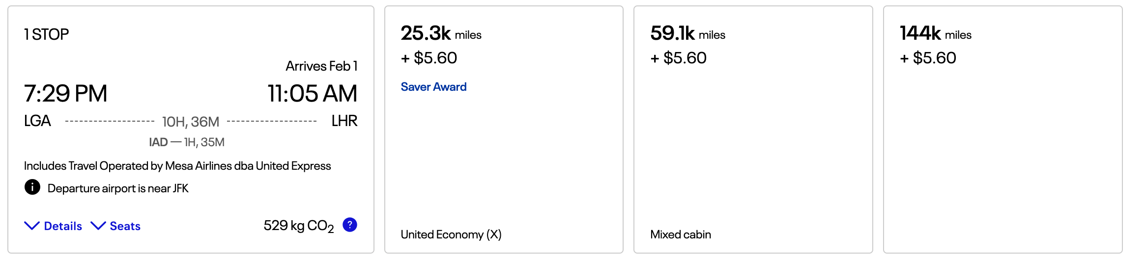 united website screenshot