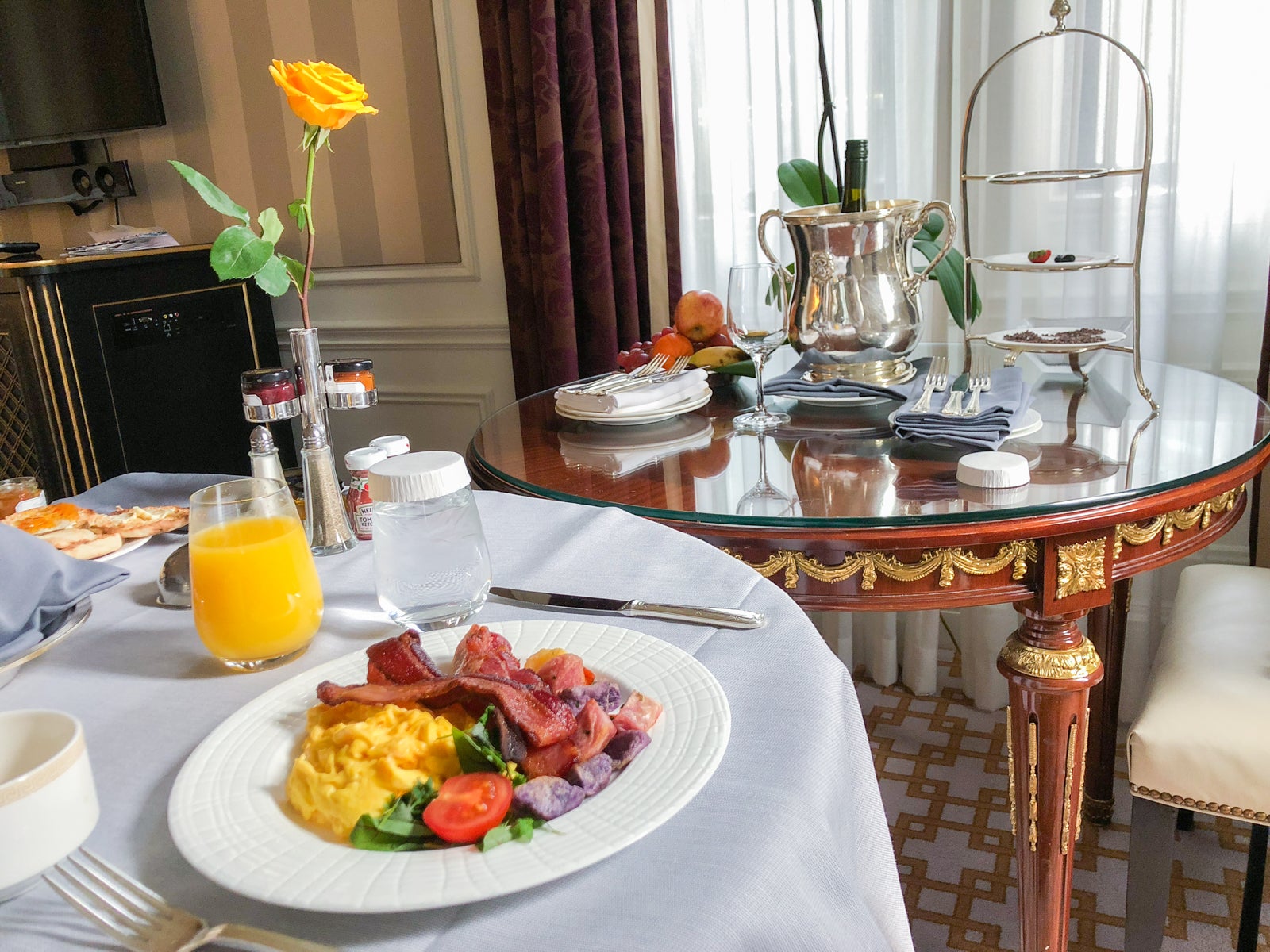 Enjoy free breakfast with Marriott Platinum