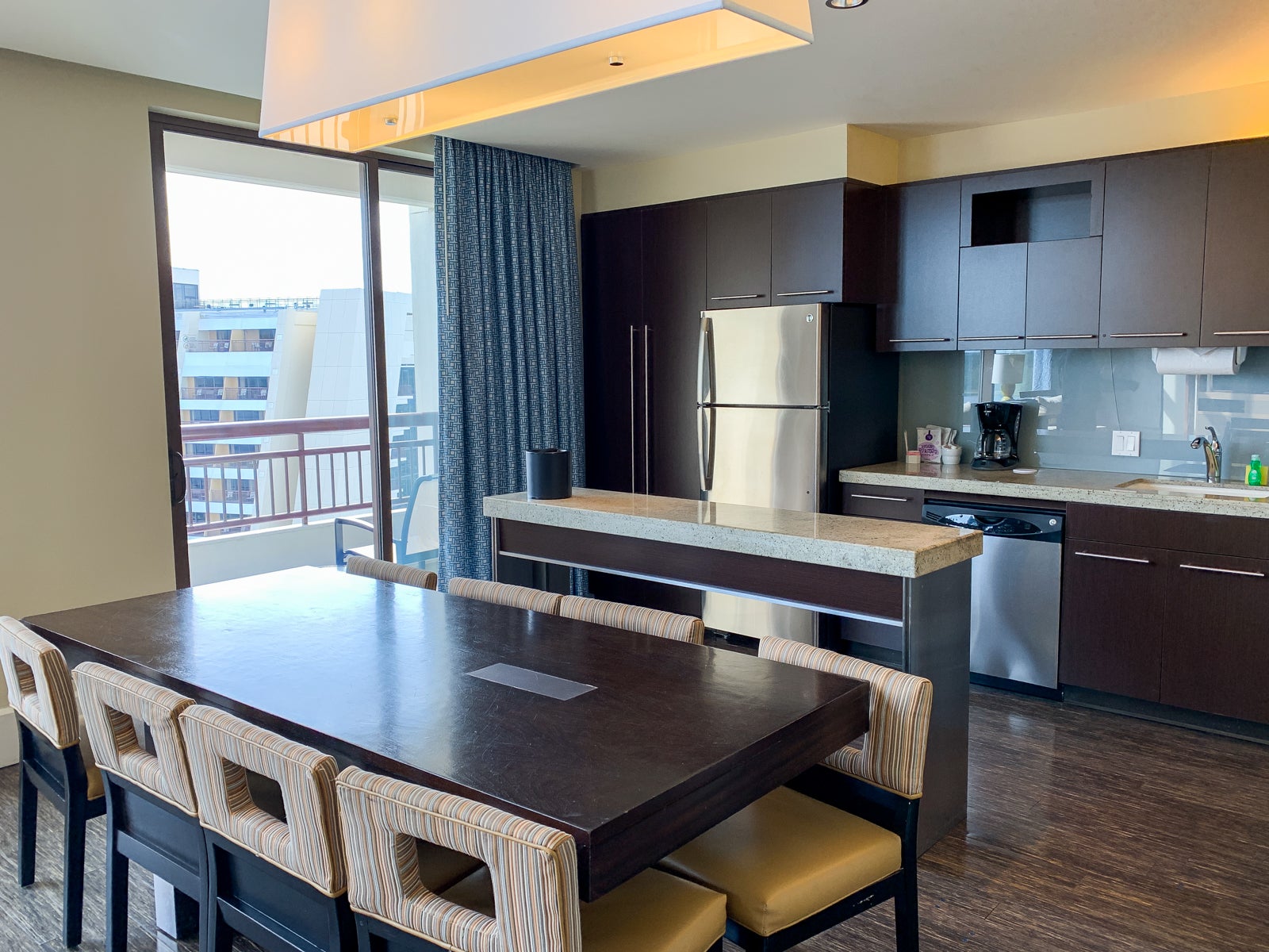 A guest room at Disney's Bay Lake Tower