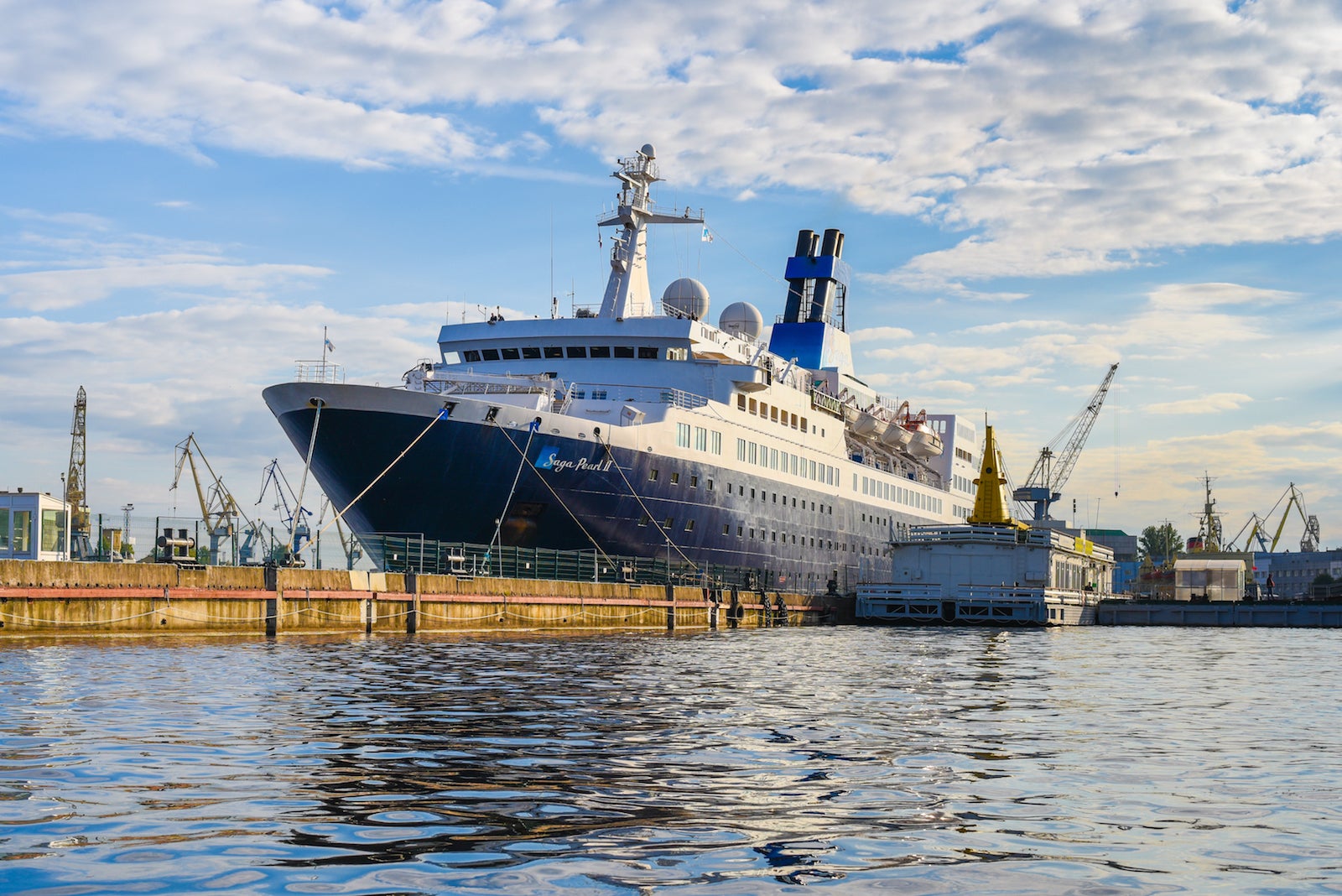 Saga Cruise' Saga Pearl II. (Photo by David Bukochava / Shutterstock)