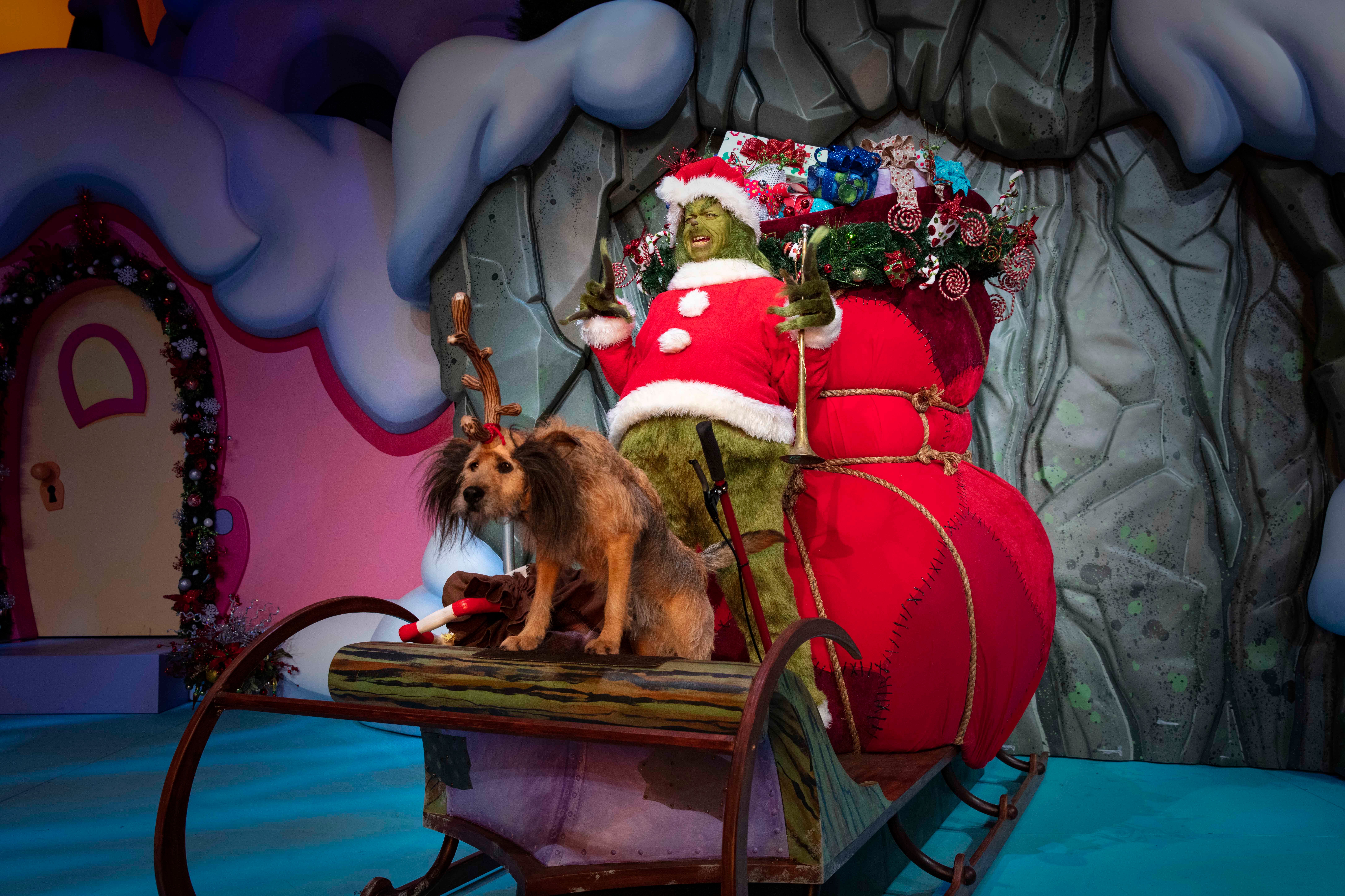 Don't miss the Grinchmas show at Seuss Landing. (Photo courtesy of Universal Orlando)