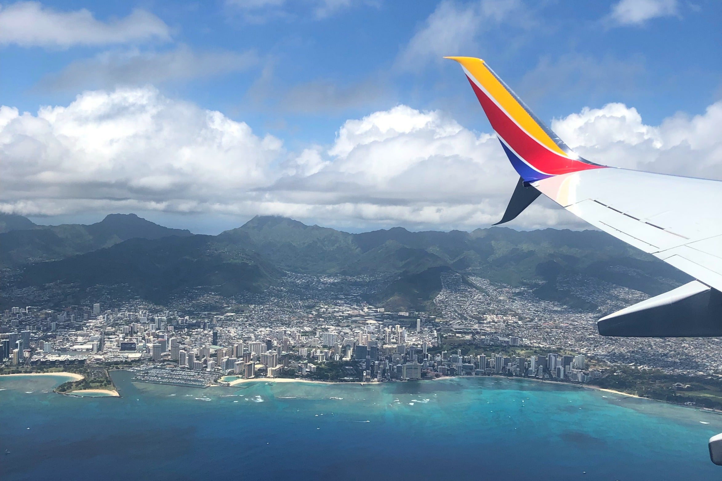 Oahu Waikiki from Air
