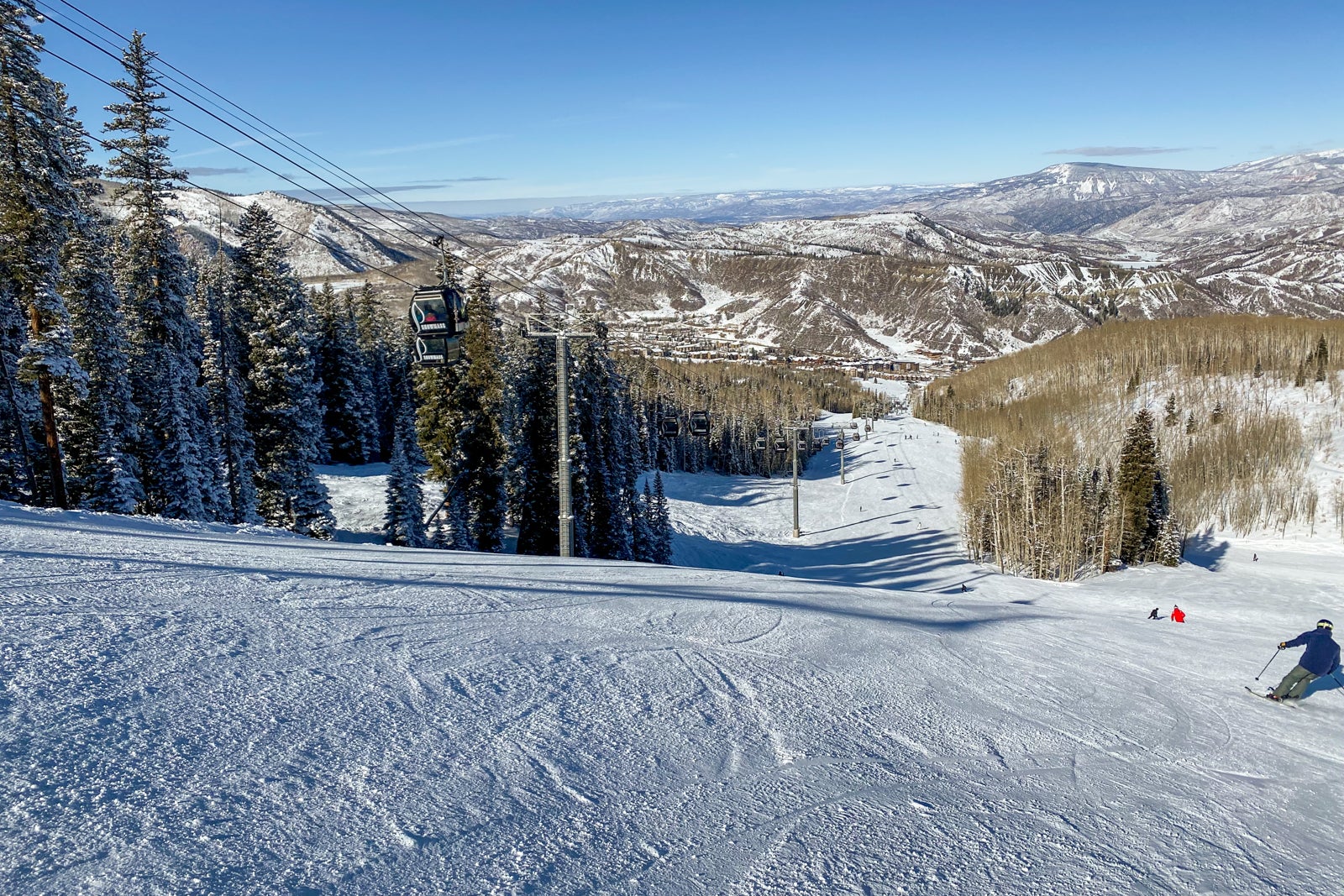 Skiing at SNowmass