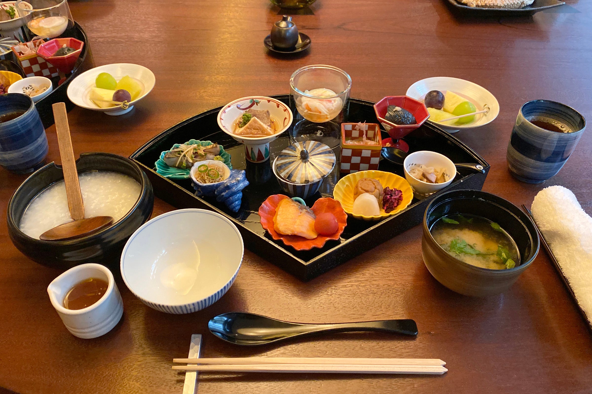 Japanese breakfast at Mizuki, RITZ-CARLTON, KYOTO