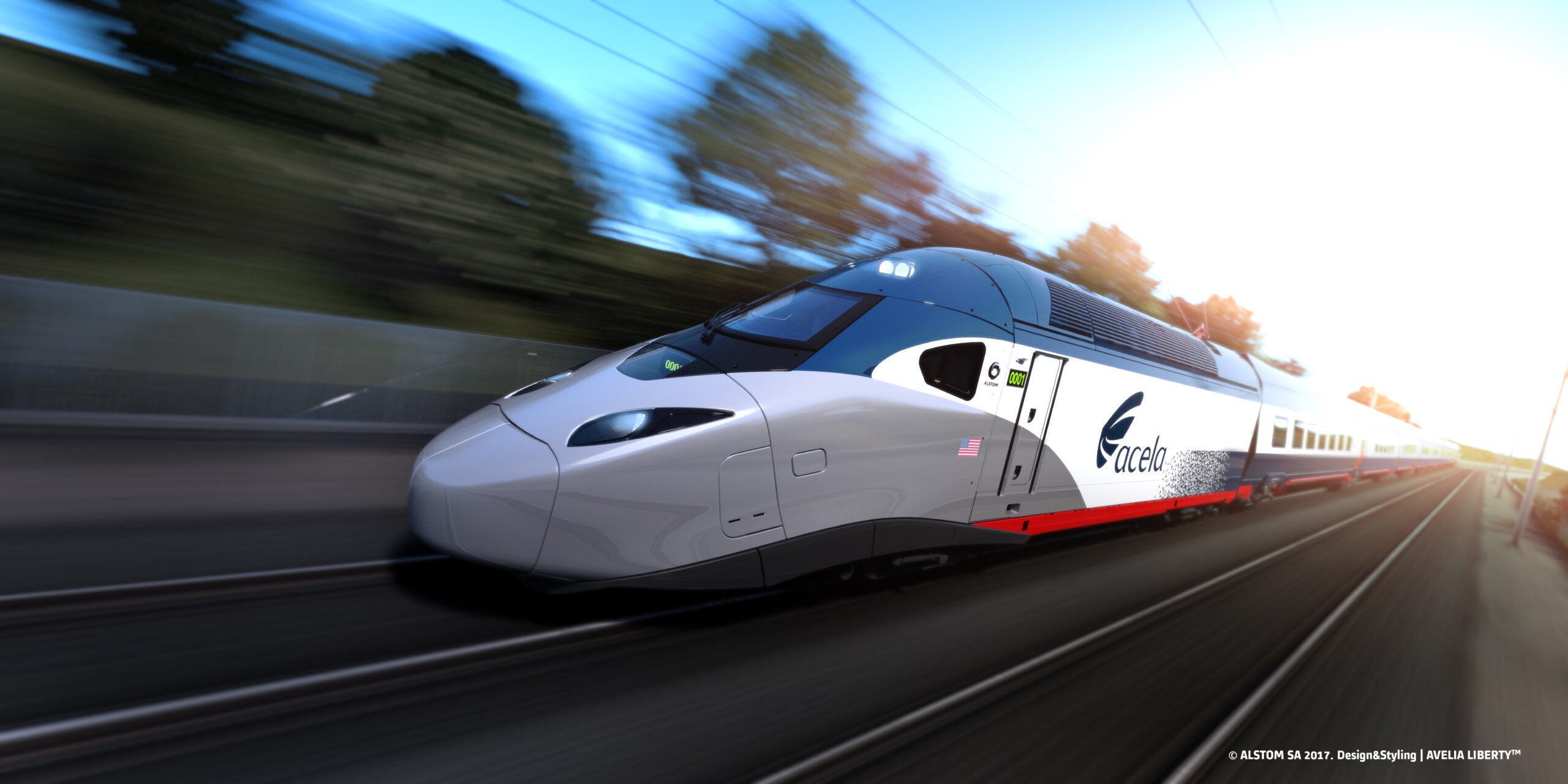 Amtrak's new Acela locomotive