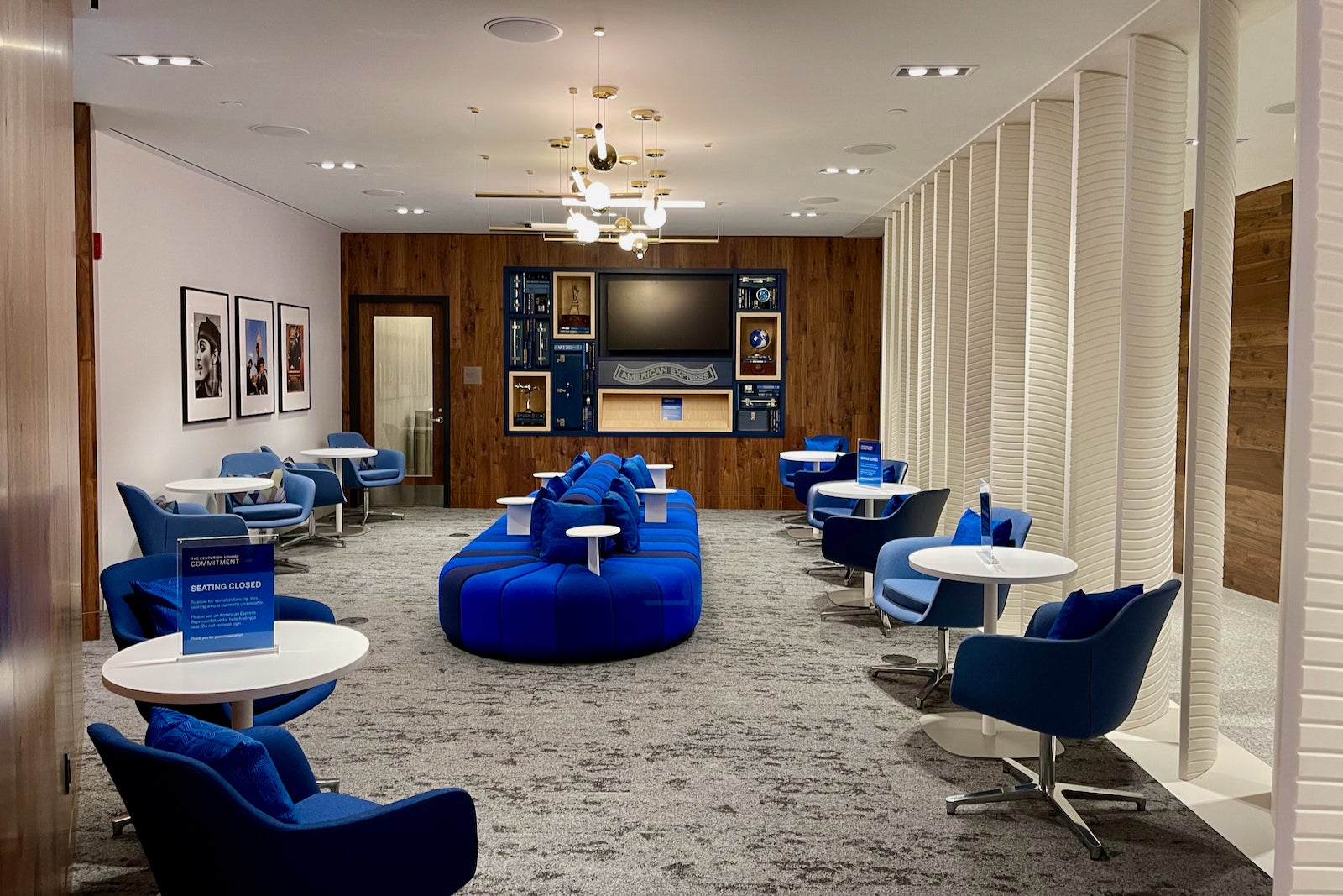 Amex Centurion lounge