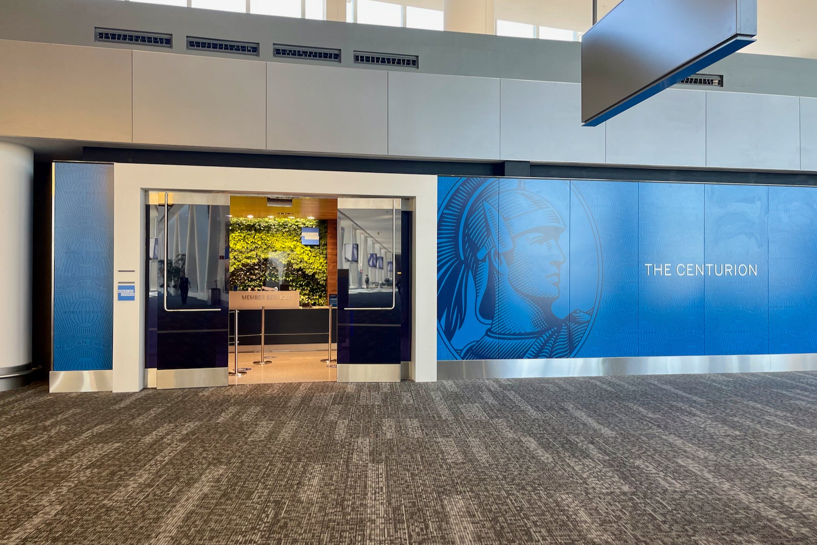 Centurion Lounge entrance