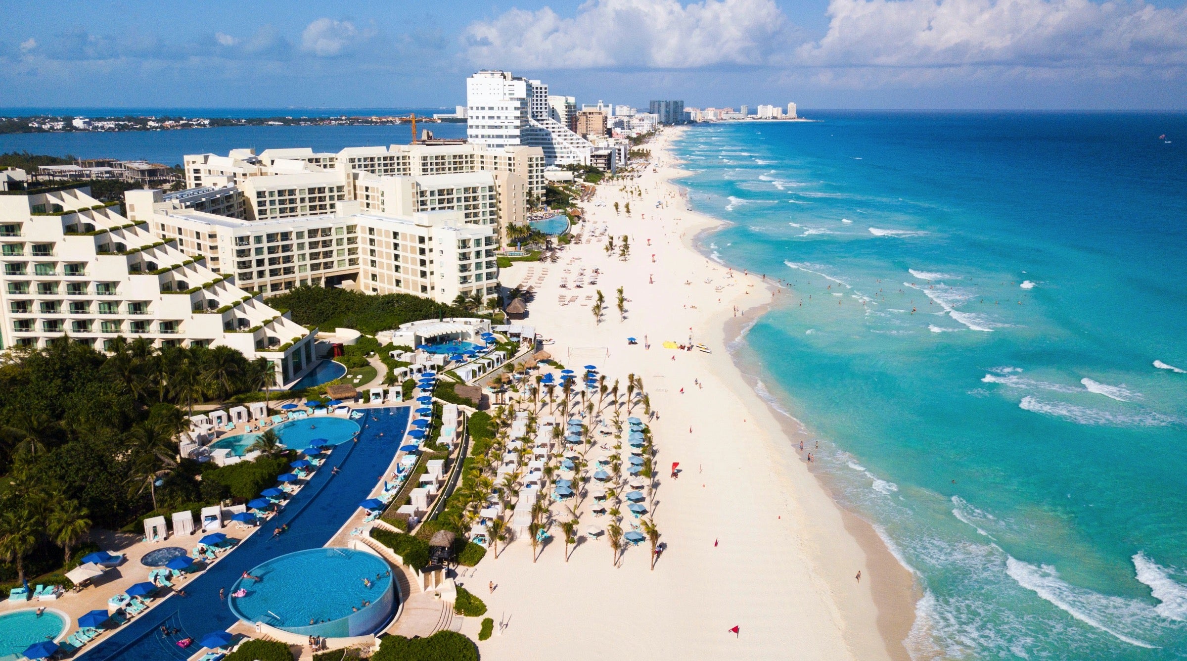 Beach in Cancun Mexico