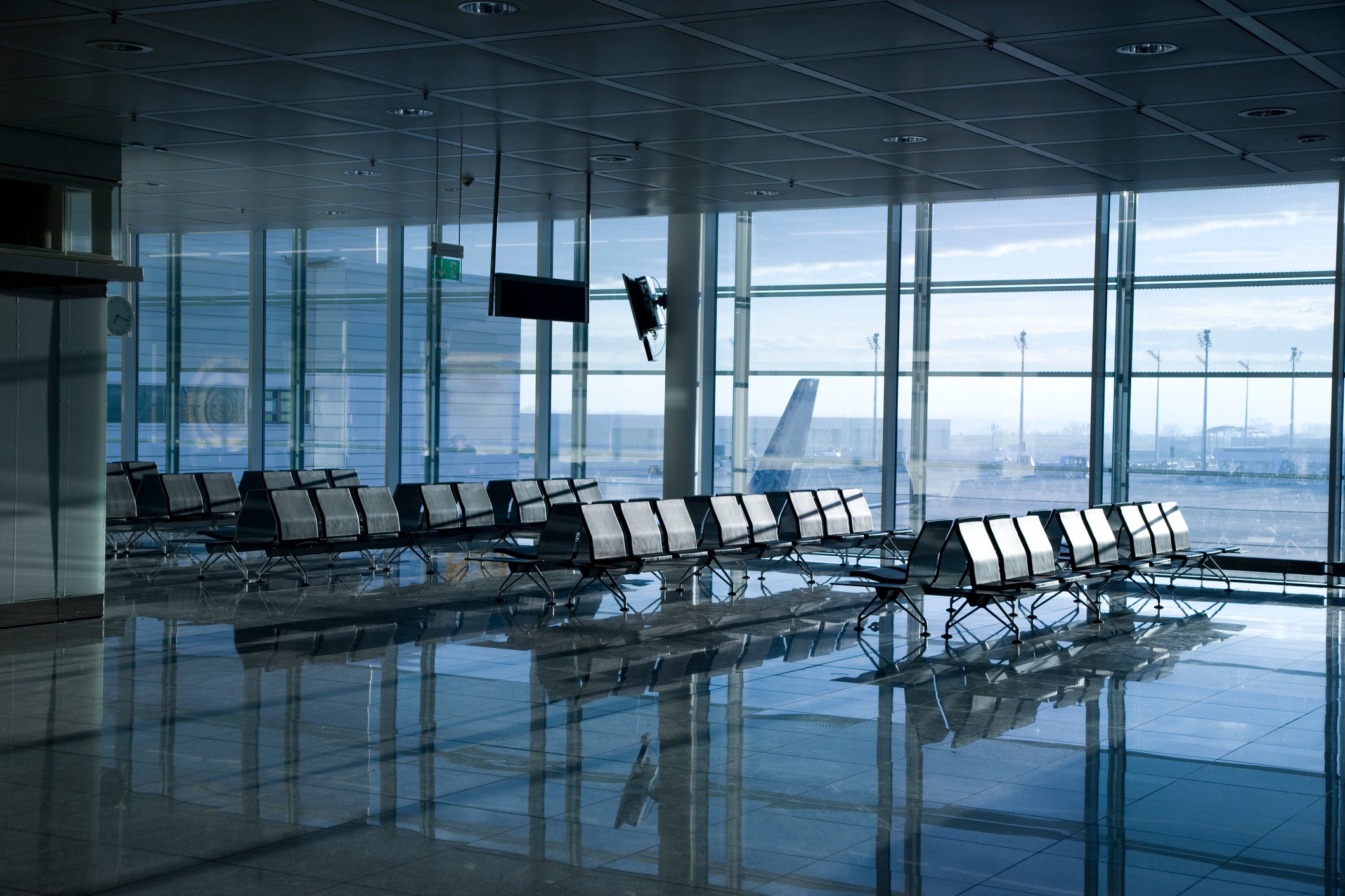 empty airport