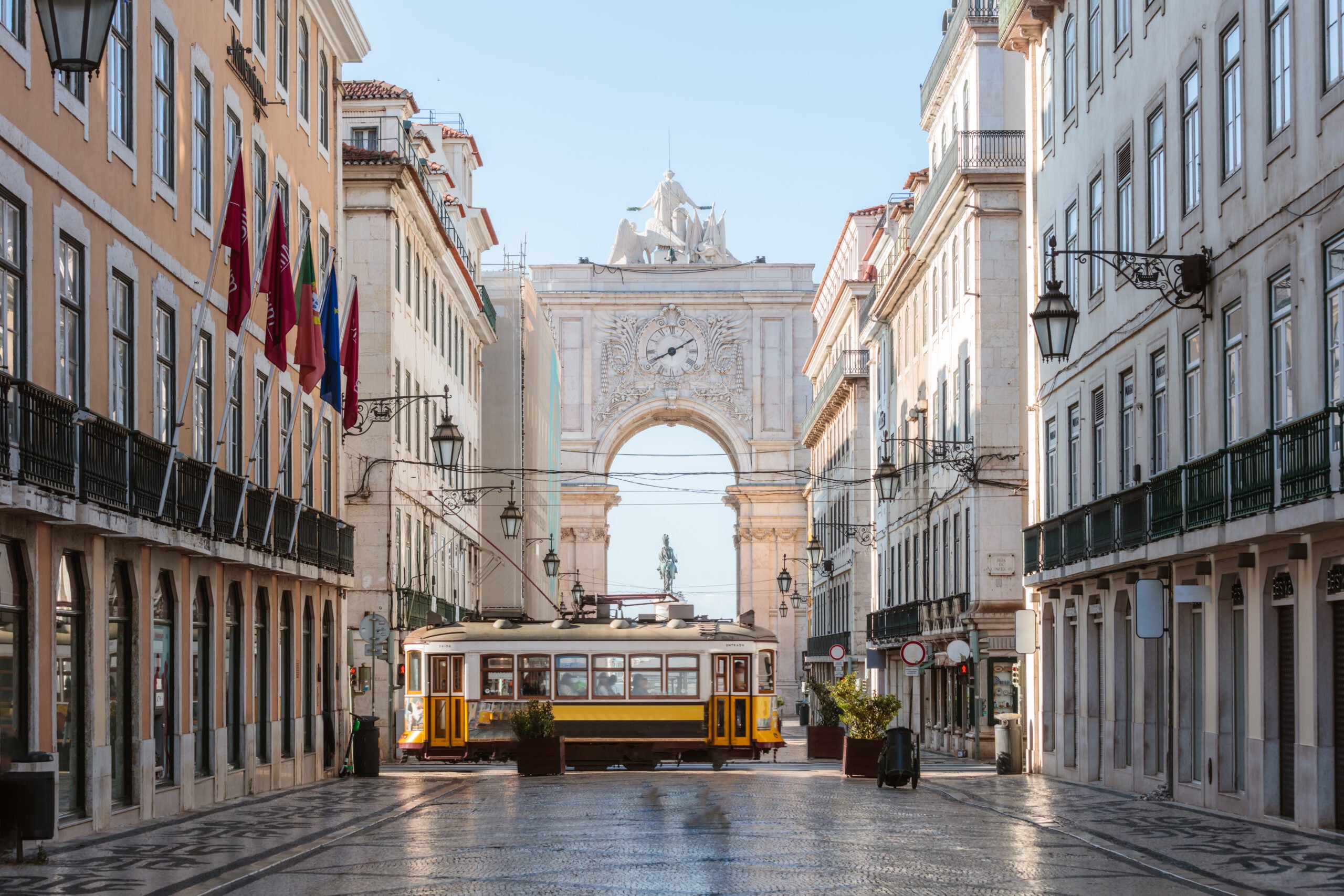 Arco de Rua Augusta, Baixa, Lisbon, Portugal