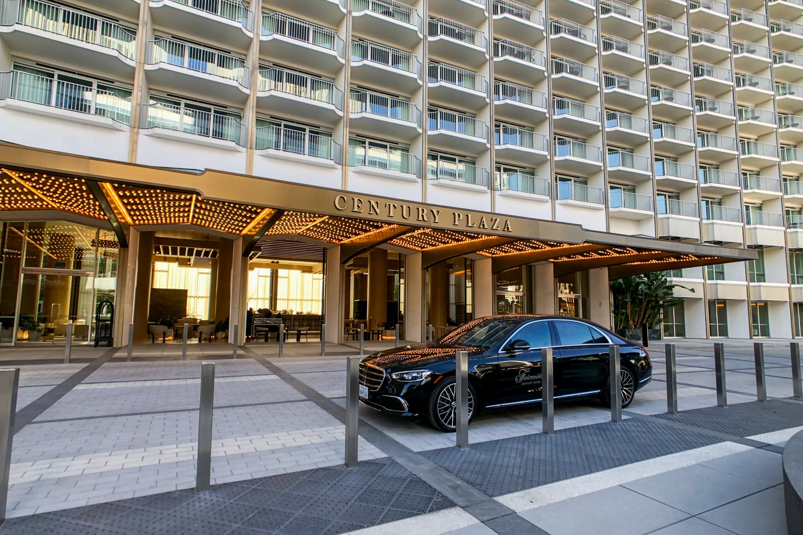 Car at Fairmont Century Plaza