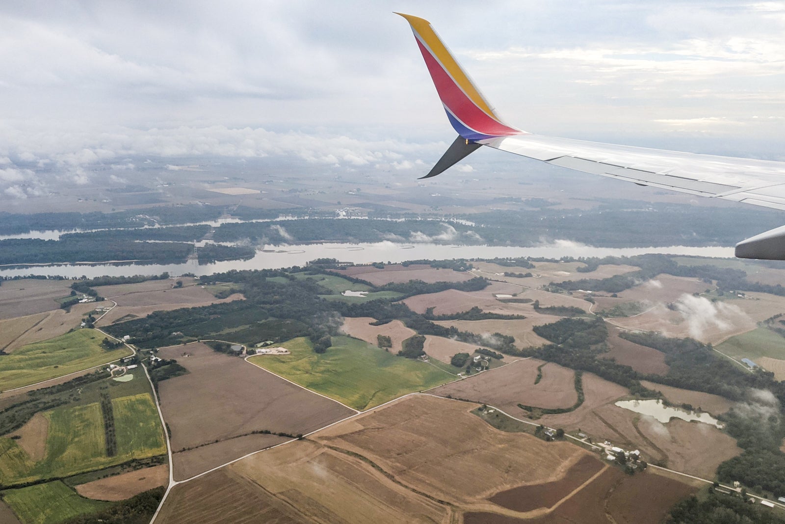 View from a Southwest plane