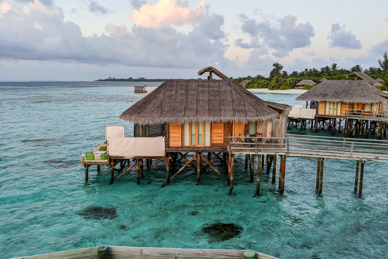 Six Senses Laamu overwater bungalow