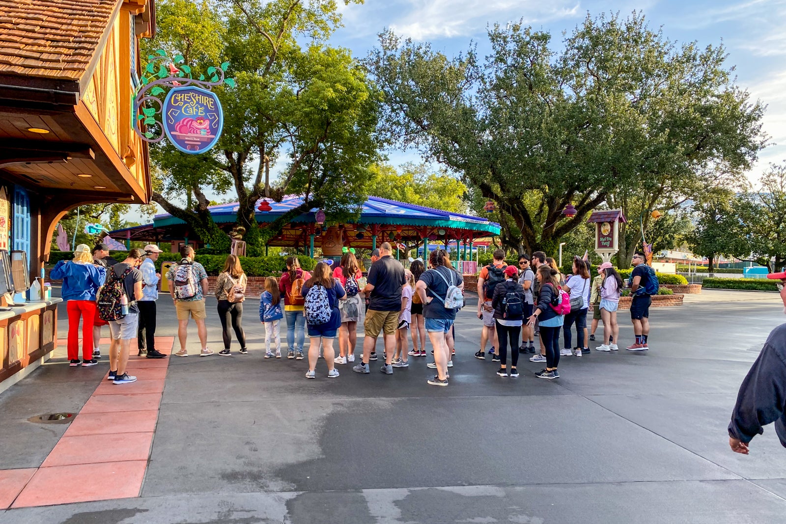 long lines for restaurants in Disney World