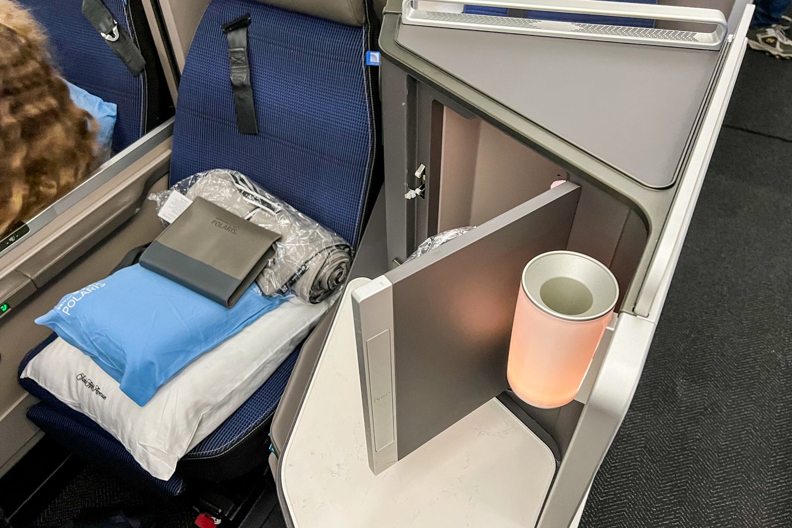 United Business Class Polaris with Kids