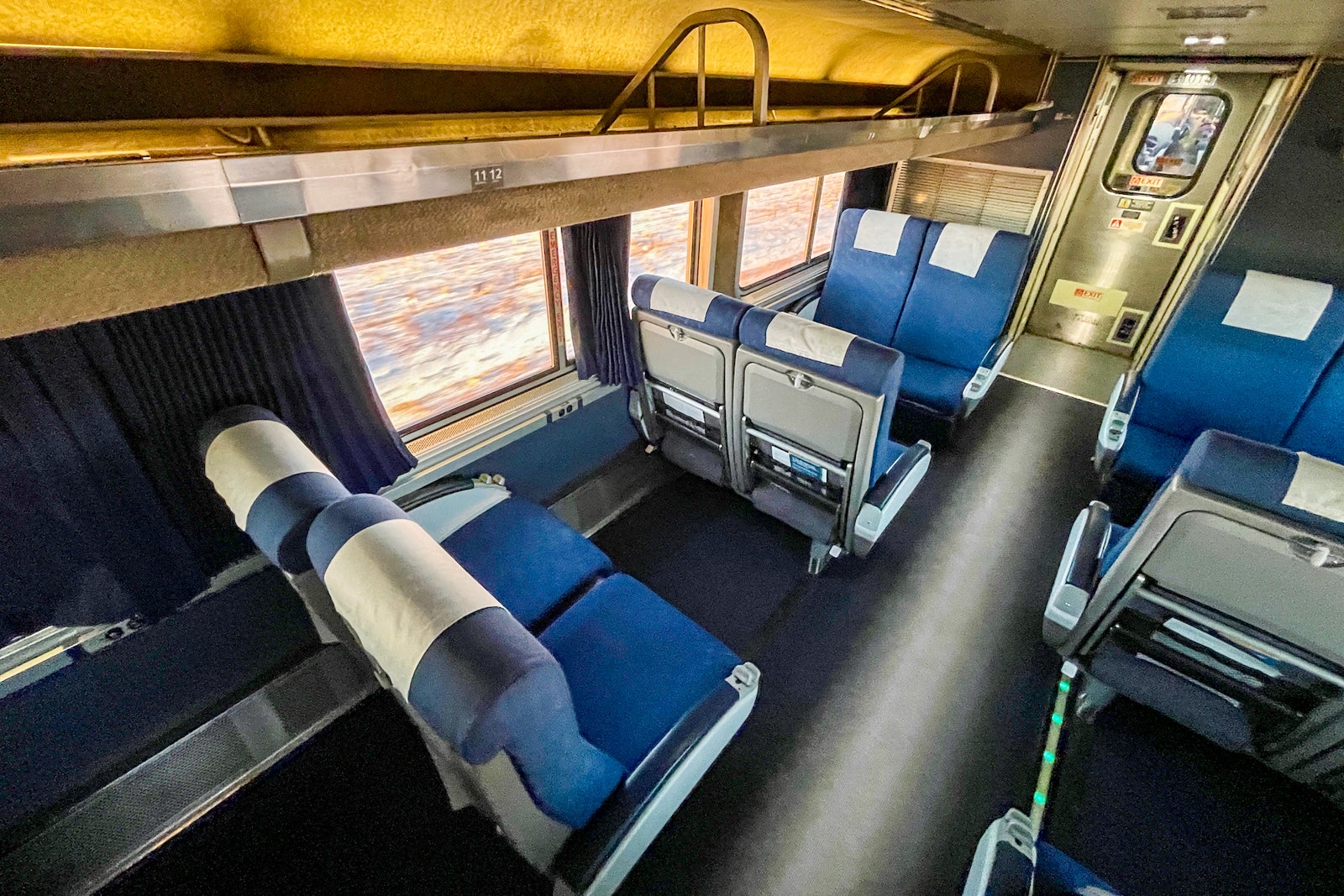 train interior