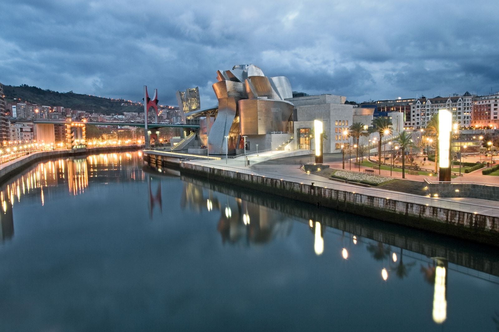 The Guggenheim Museum Bilbao in Bilbao, Spain