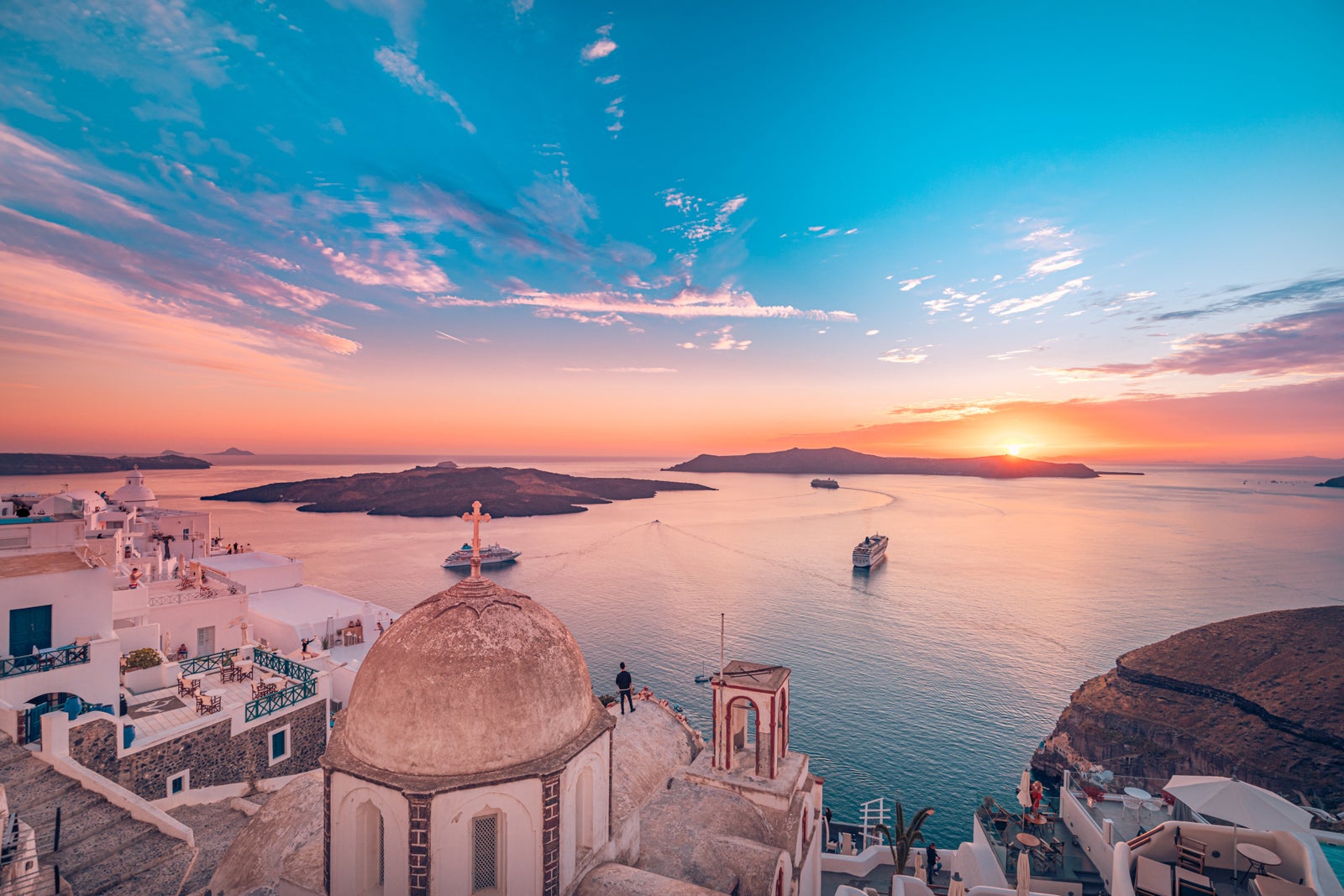 Santorini sunset