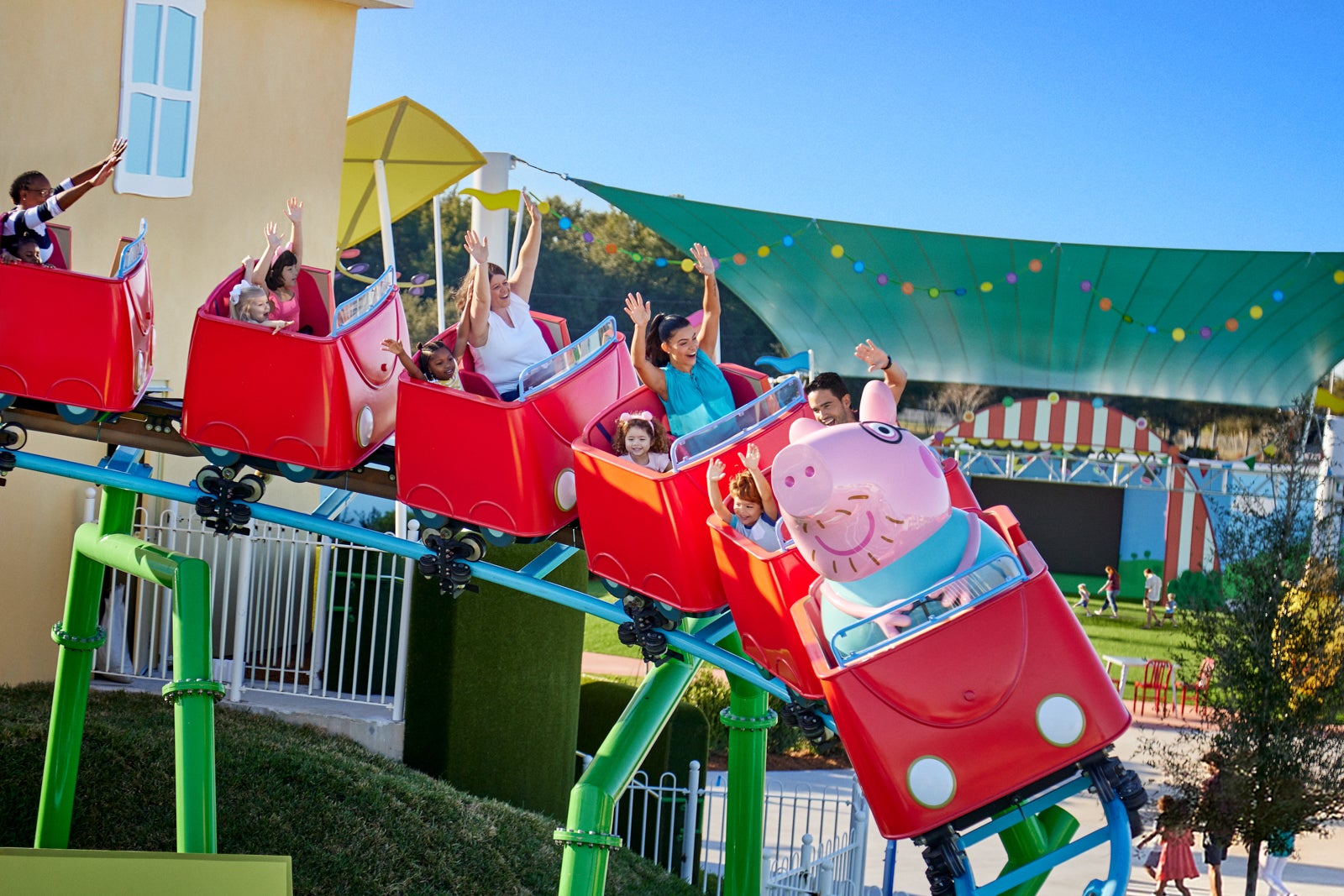 peppa pig roller coaster