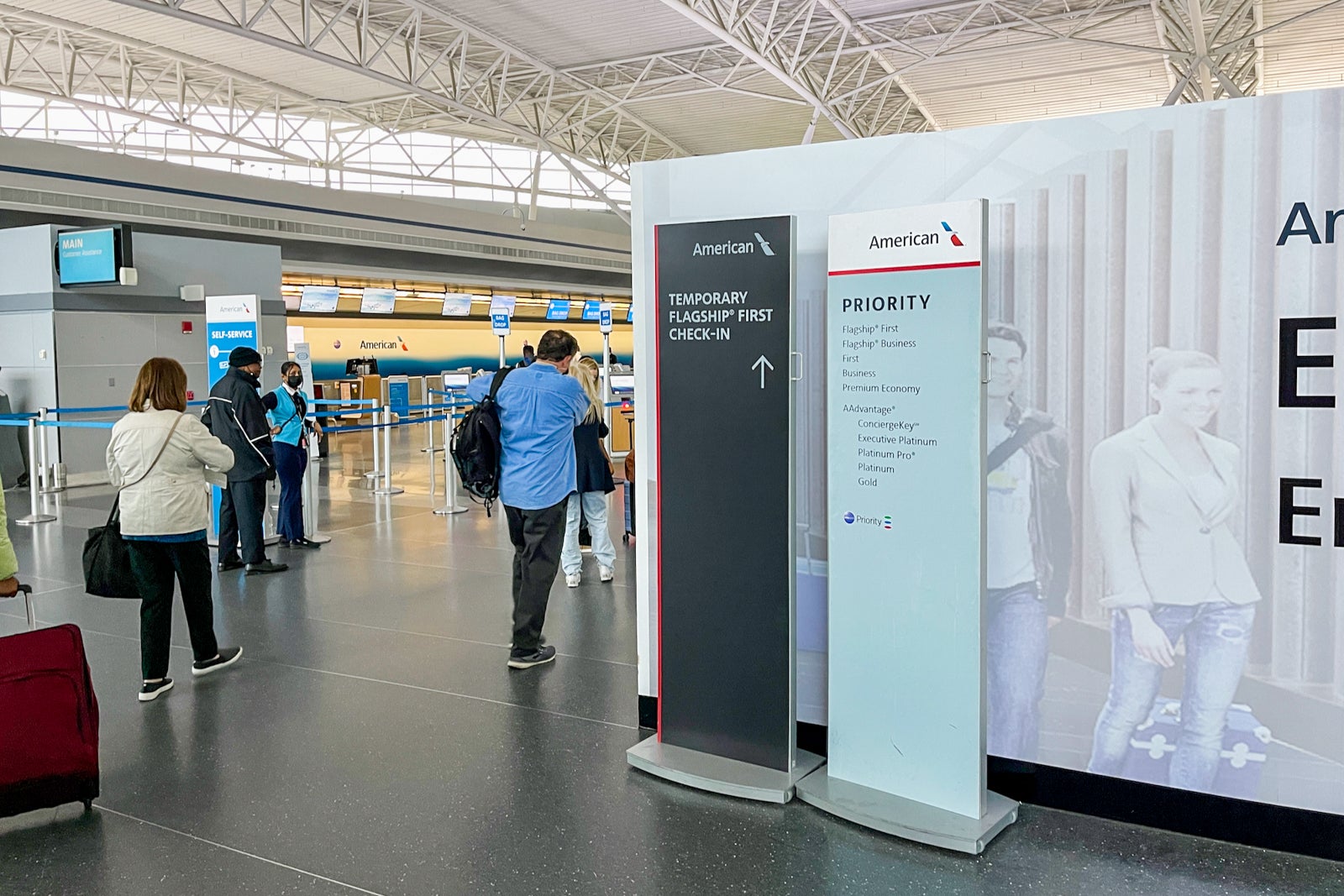 American Airlines Priority Check-in