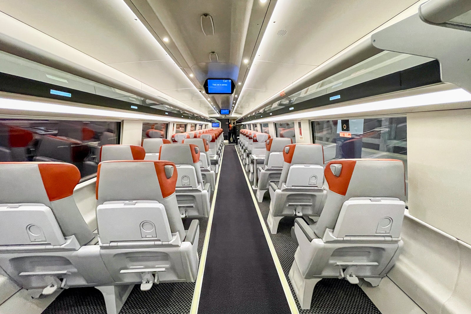 train interior