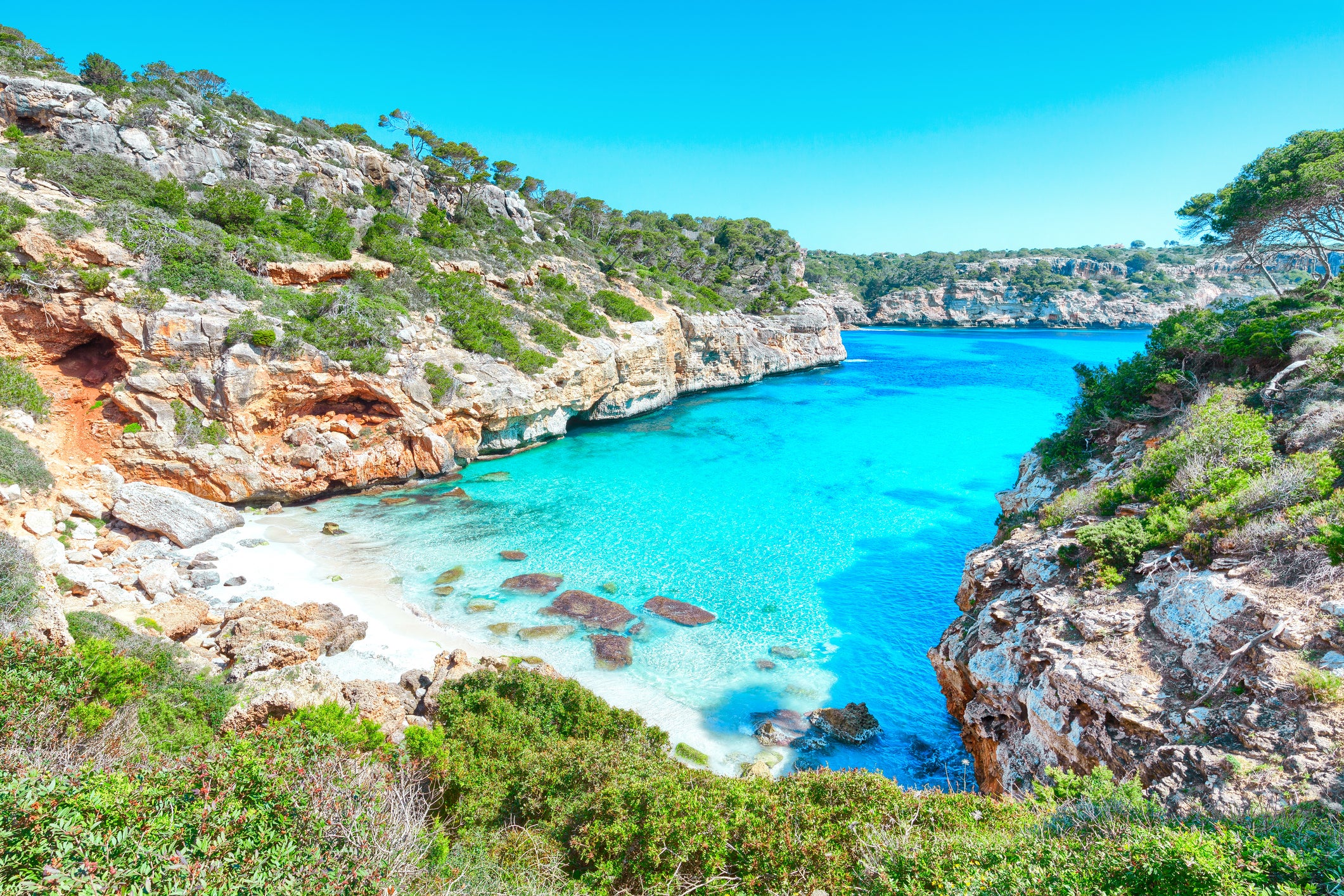 Calo des moro Mallorca Majorca beach
