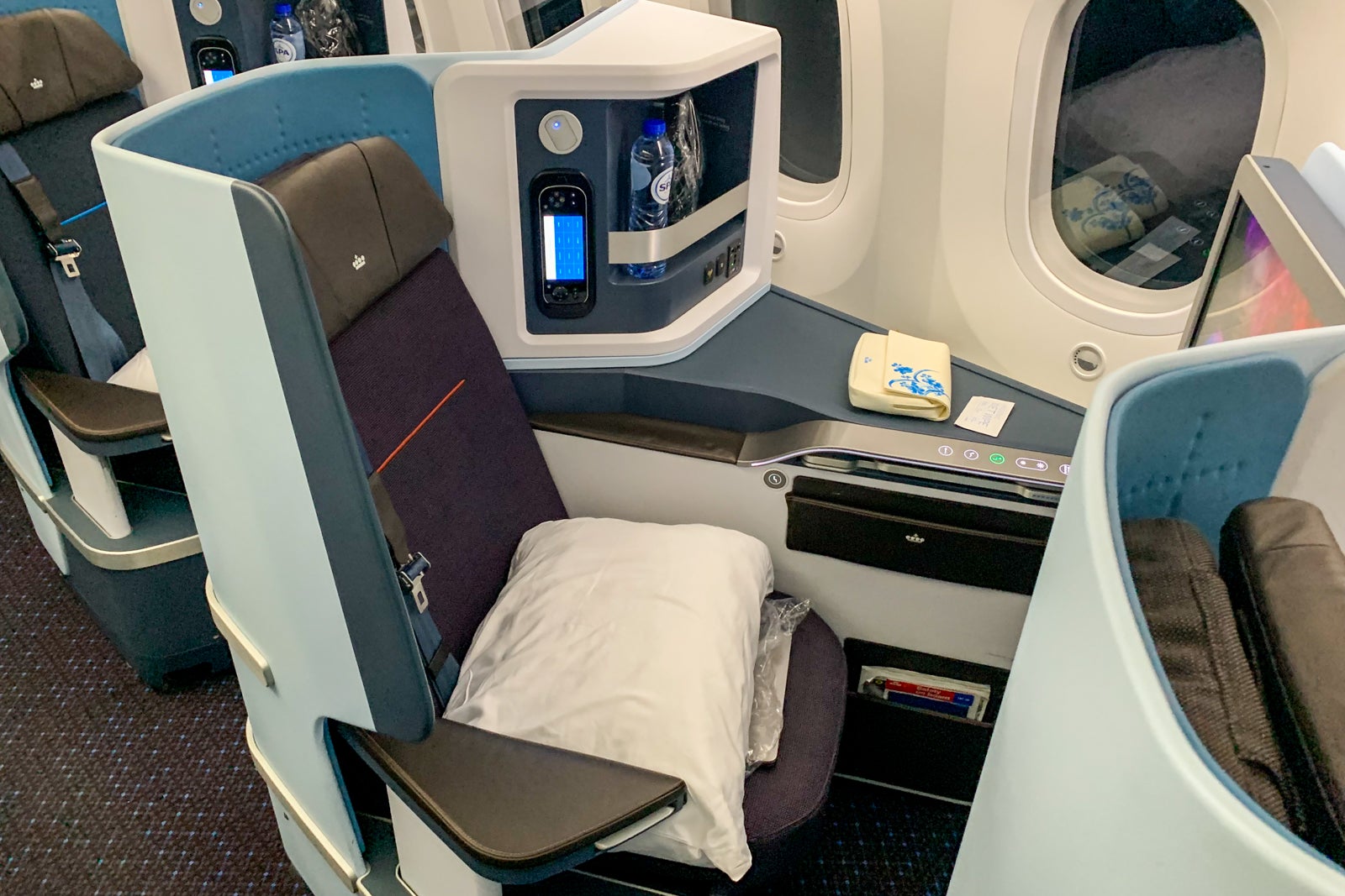 TPG's Clint Henderson once spent $800 to upgrade a KLM flight from coach to business class. CLINT HENDERSON/THE POINTS GUY