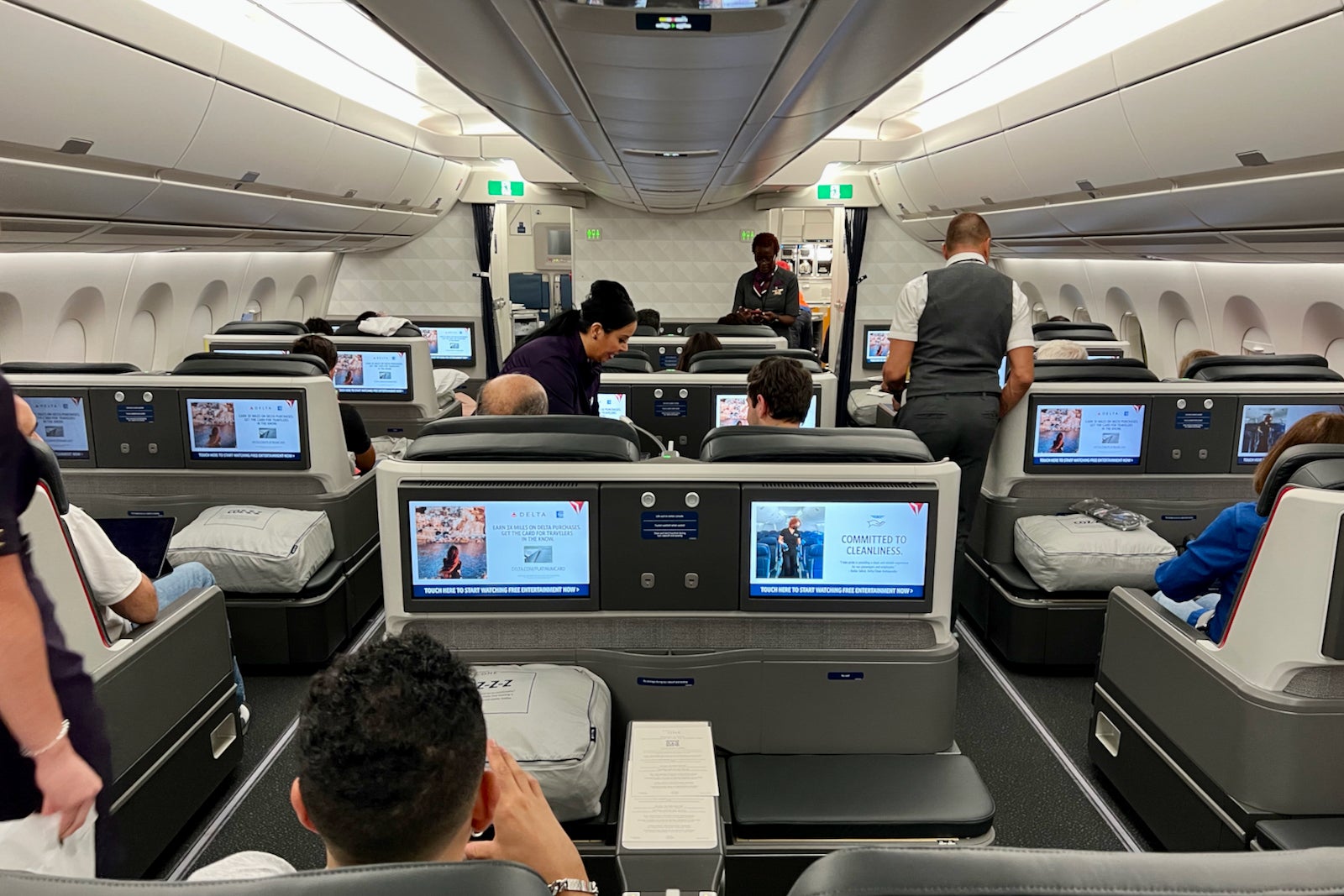 Delta One Airbus A350 Used LATAM Business Class