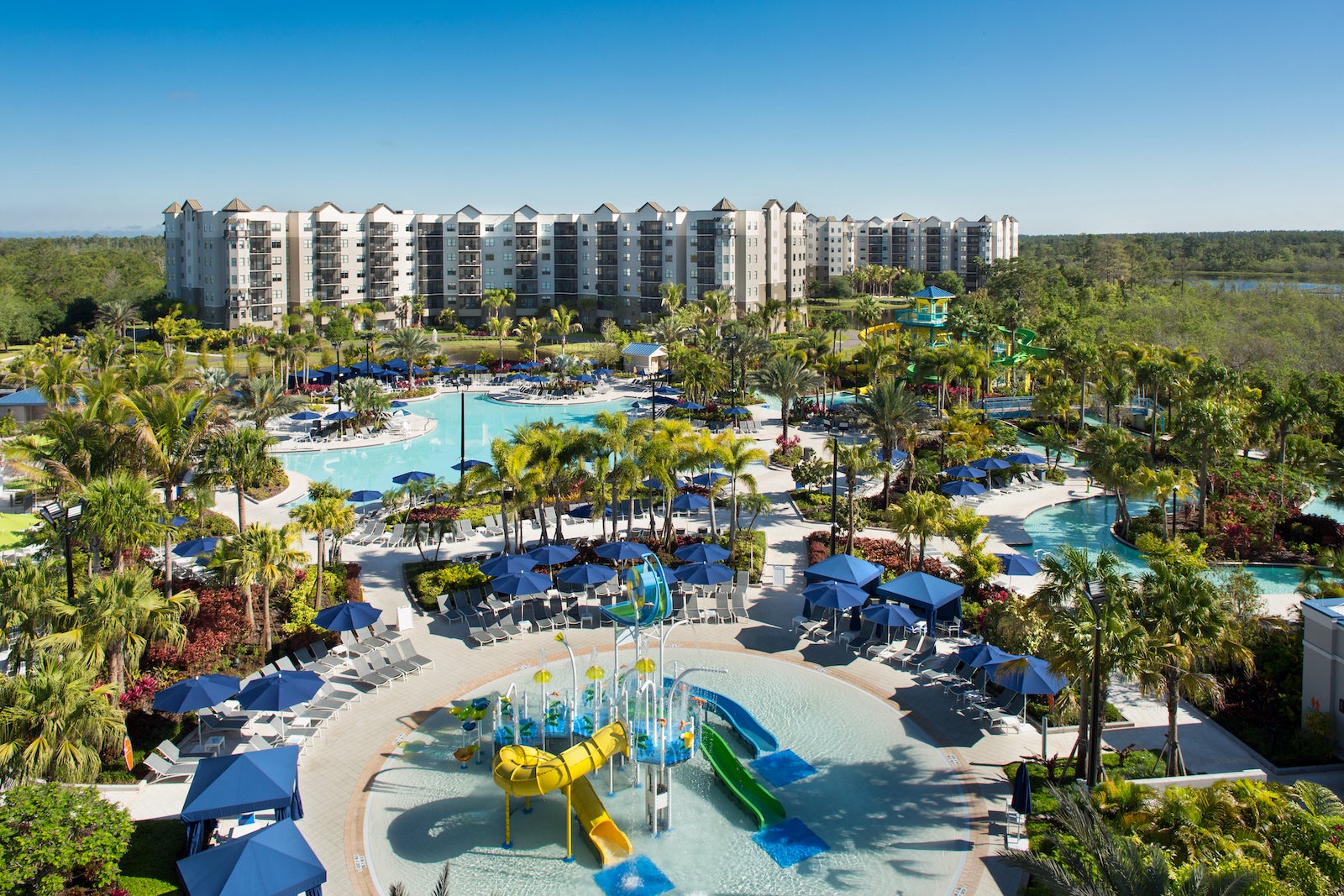 Hotel with water park