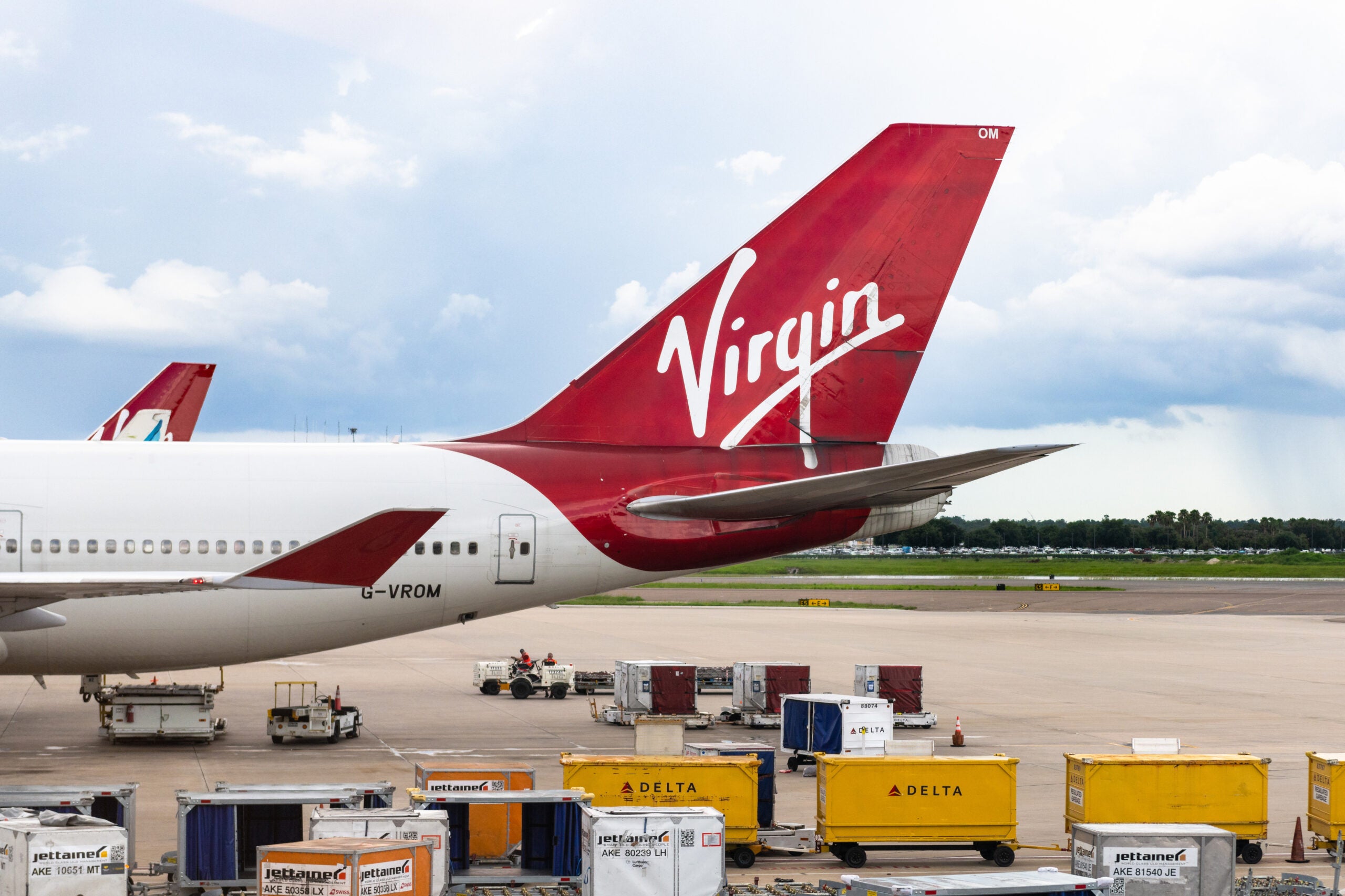 Virgin Atlantic plane