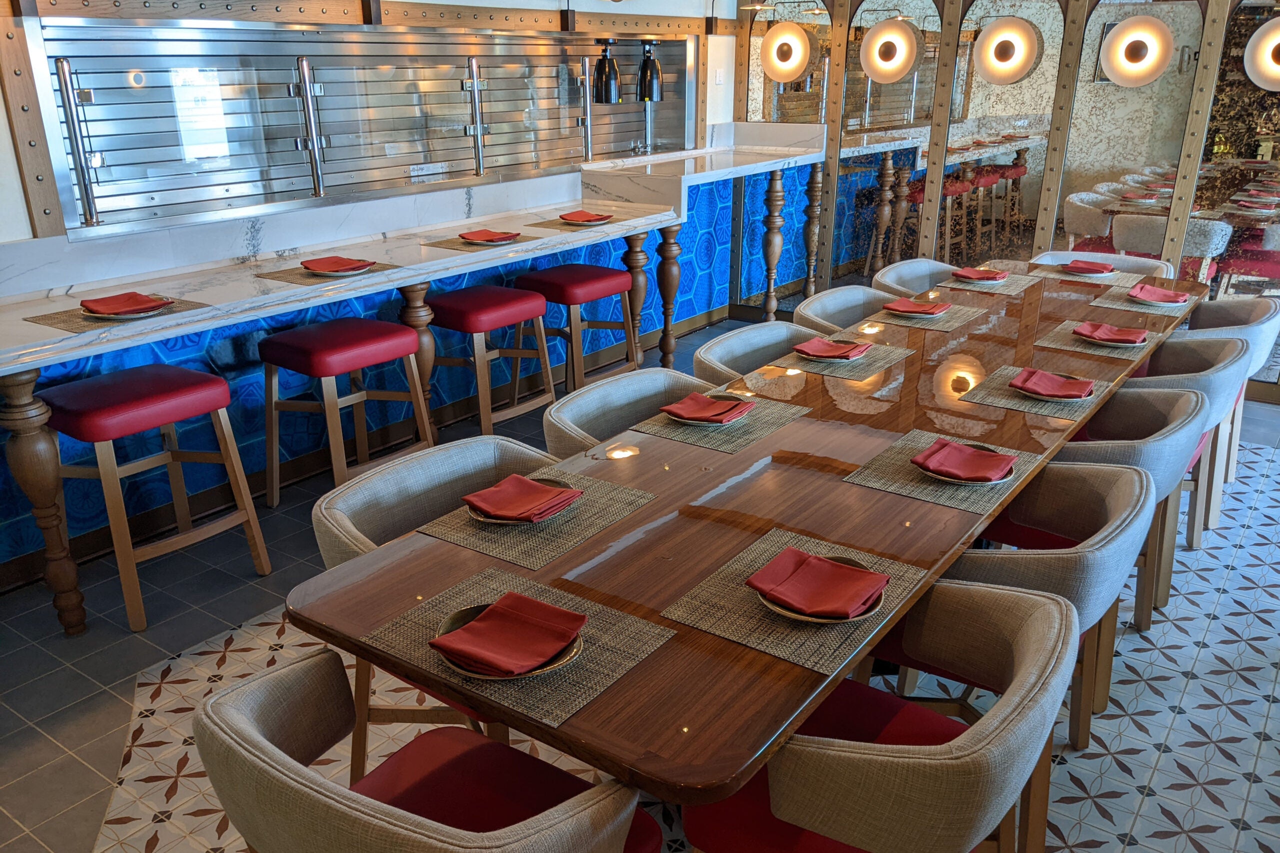 Cuadro 44 restaurant on Windstar's Star Pride