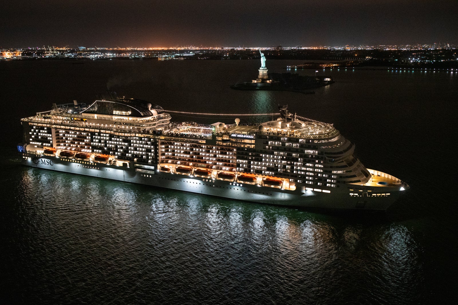MSC Cruises offers sailings to New England from New York City.