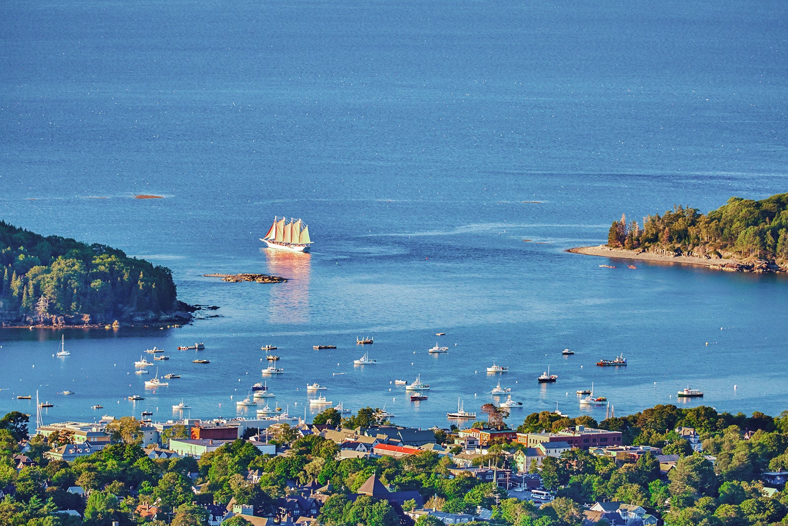 Bar Harbor in Acadia National Park