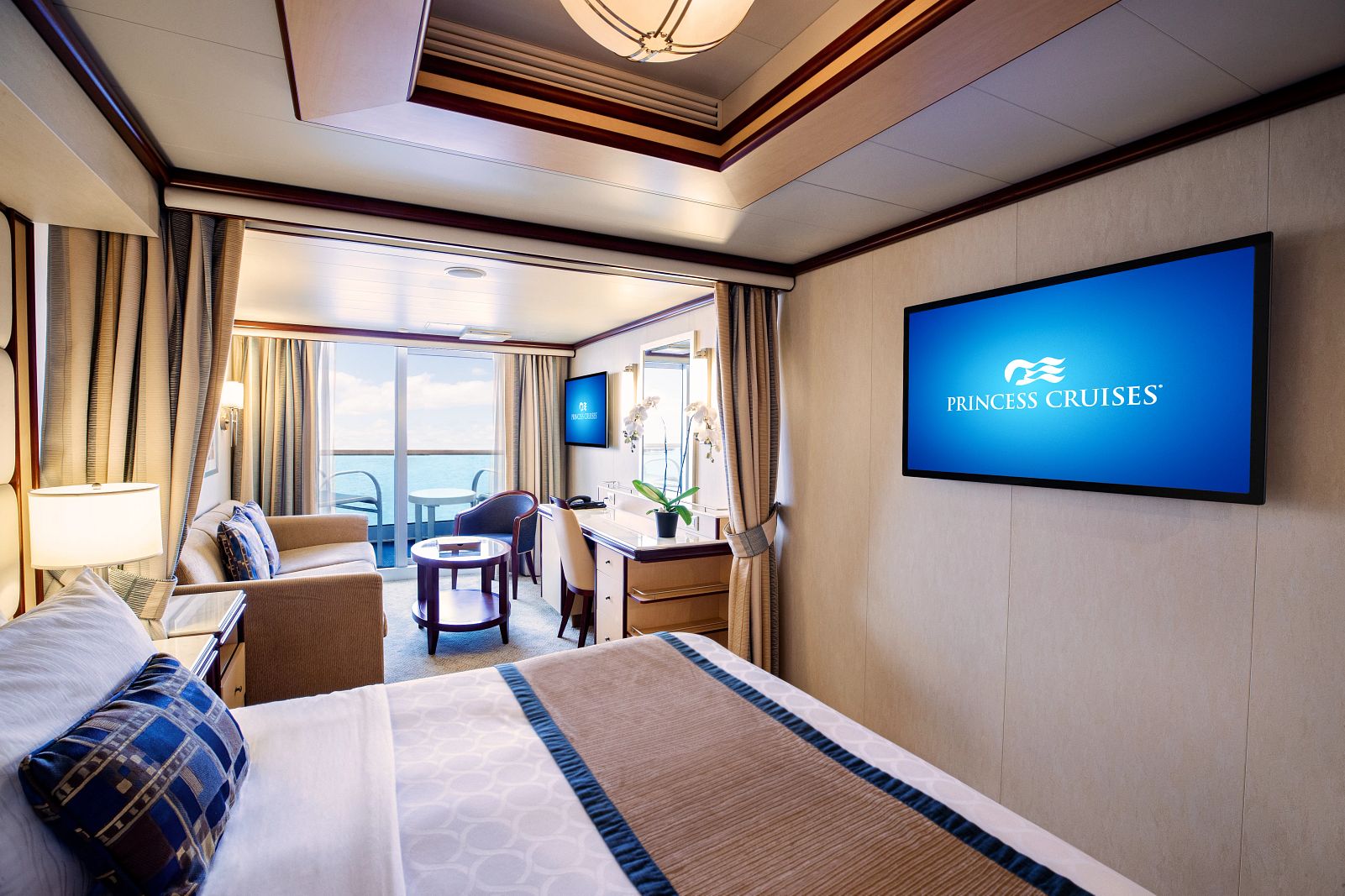 A mini-suite on Royal Princess.