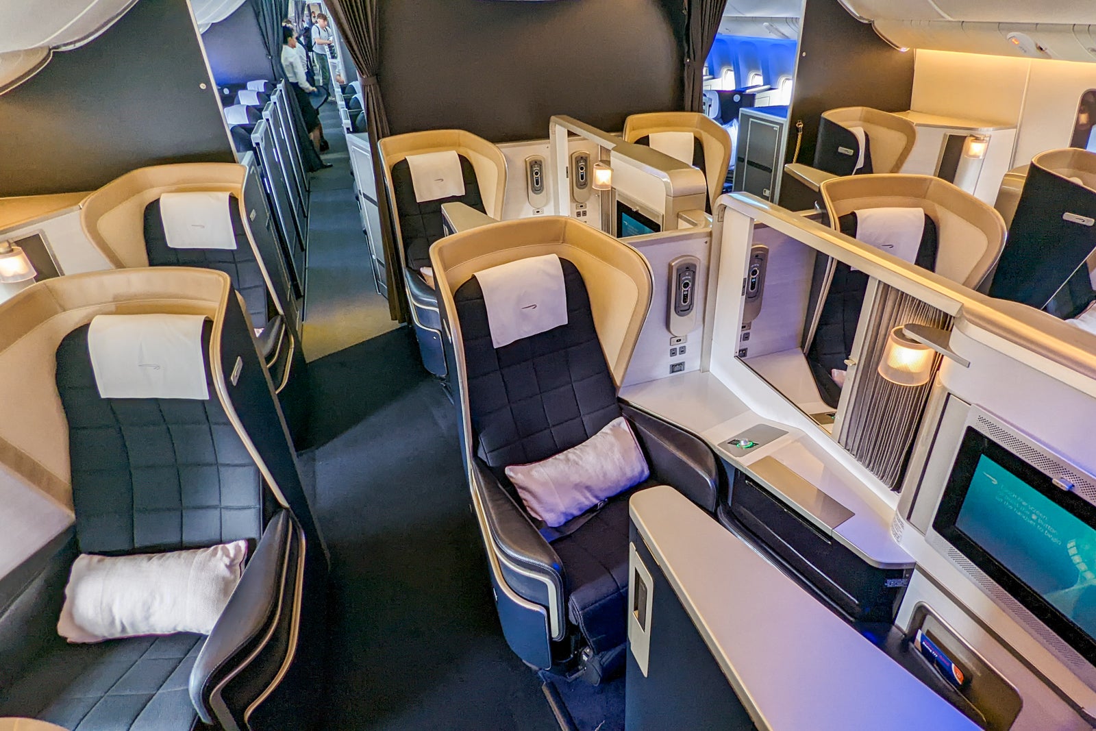 British Airways first class