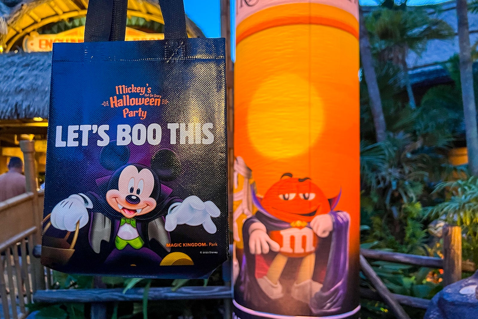 Halloween treat stands at Walt Disney World