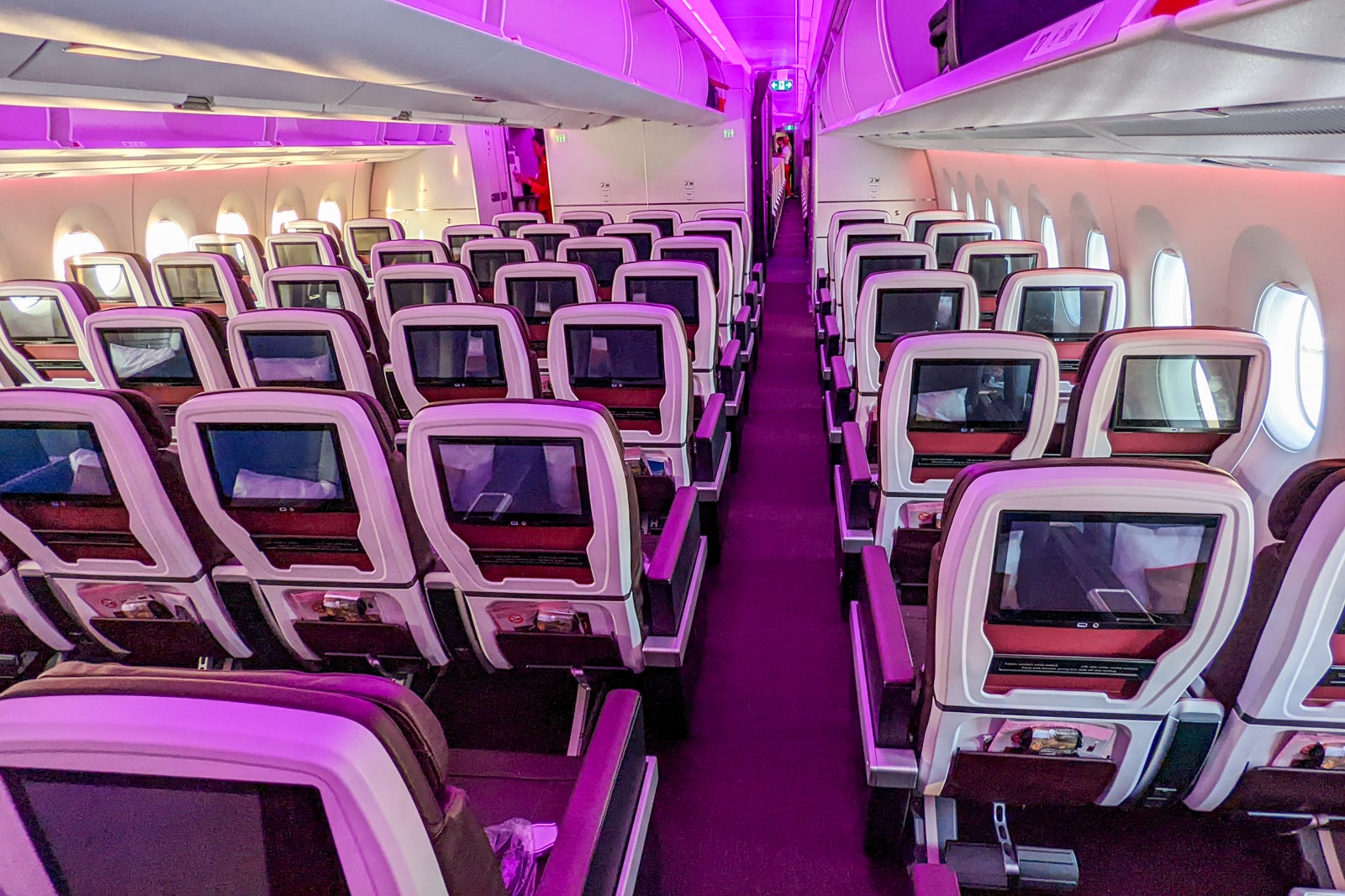 Virgin Atlantic interior