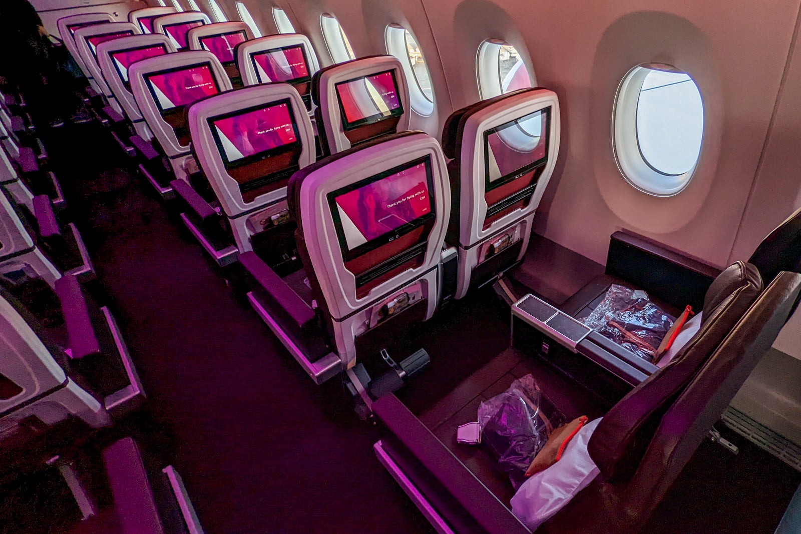 A Few Hits And Several Misses A Review Of Virgin Atlantic s Premium On a-few-hits-and-several-misses-a-review-of-virgin-atlantic-s-premium-on