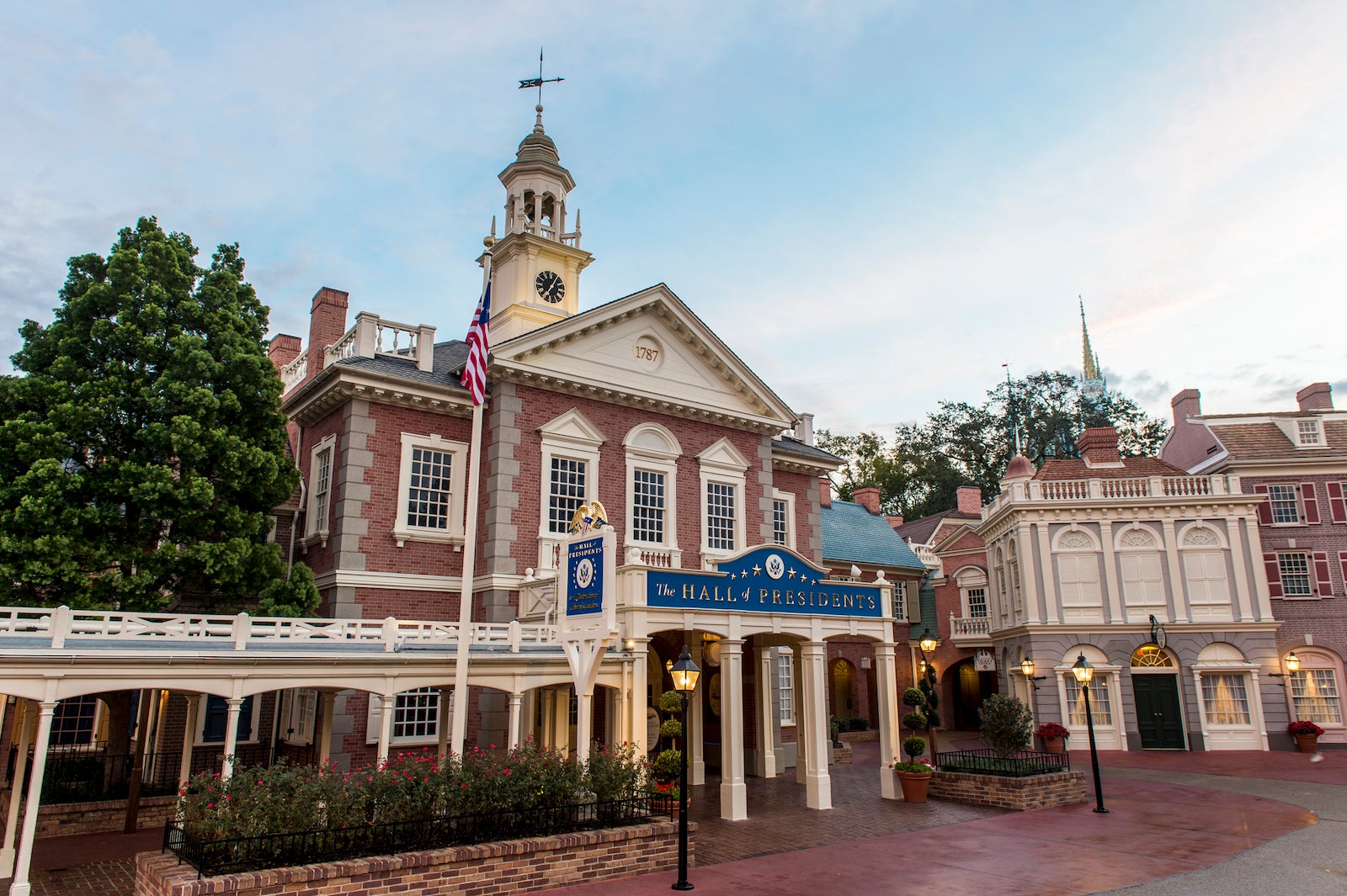 The Hall of Presidents at Magic Kingdom Park