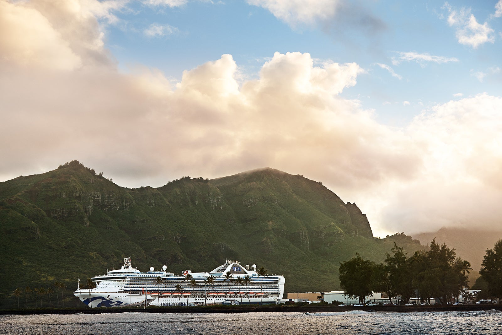 Princess cruise ship in Hawaii