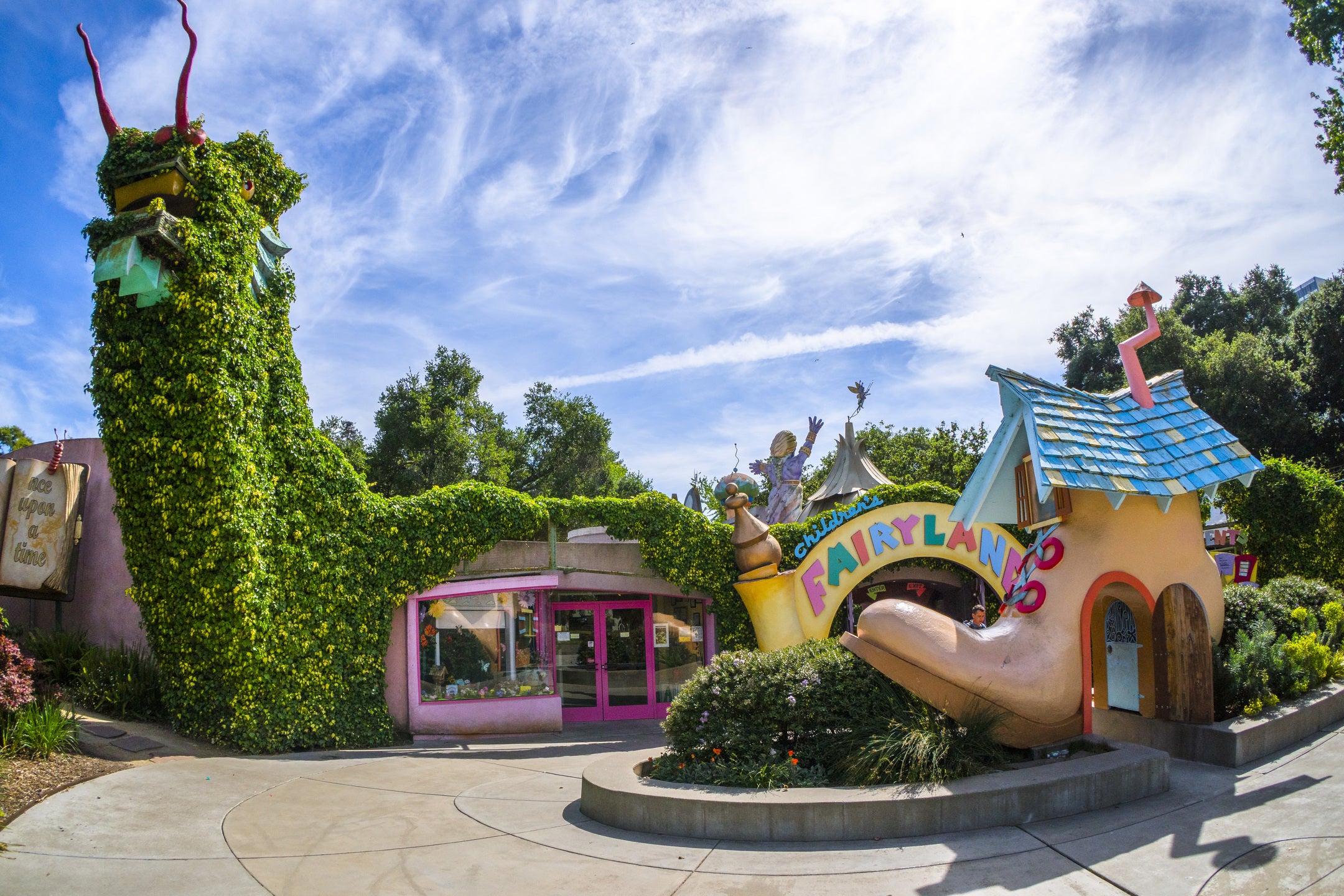 Entrance to Fairyland in Oakland, California