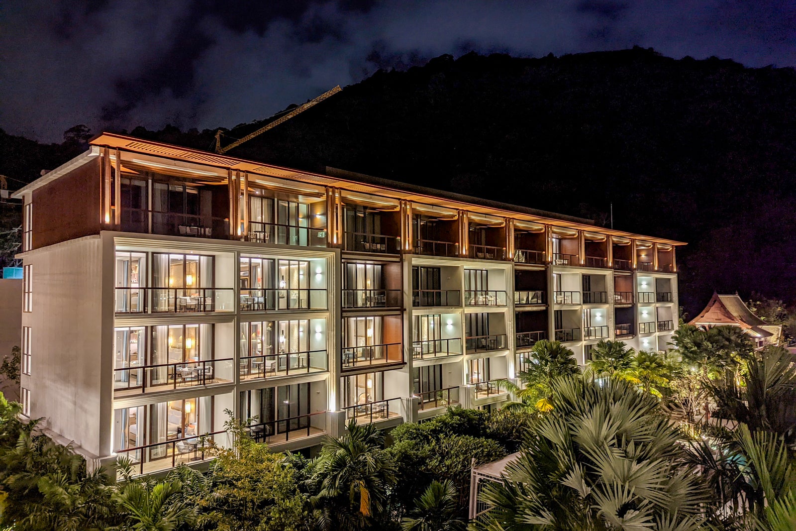 InterContinental Phuket Resort rooms at night