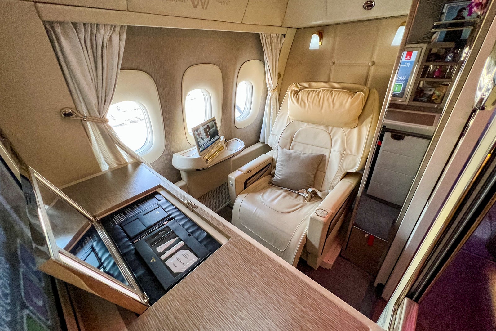 Emirates first class A380