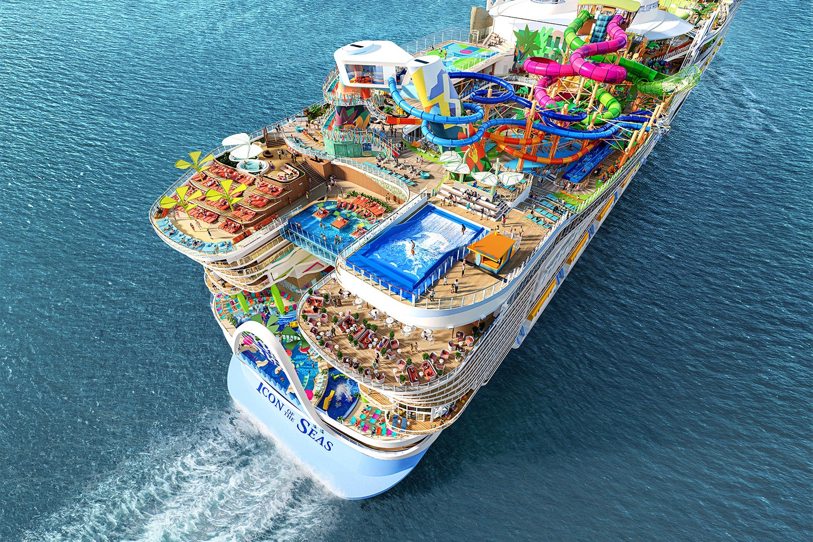 Bookings on fire Demand for Royal Caribbean’s new Icon of the Seas is