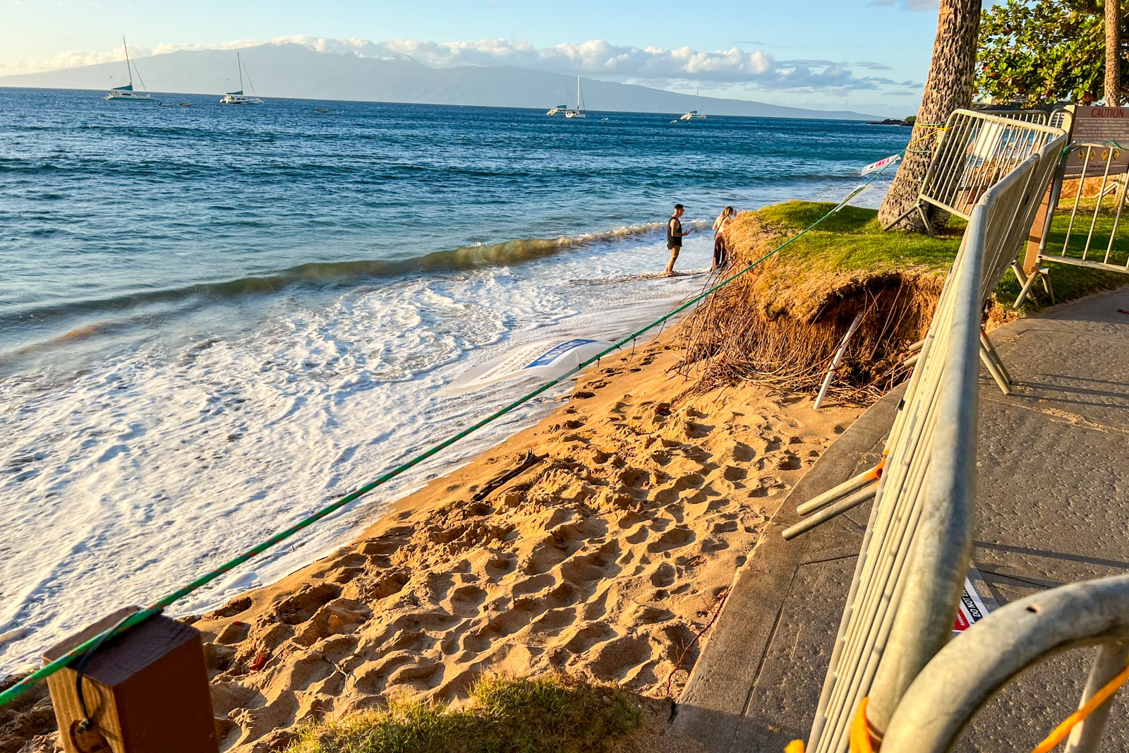 A beach in Maui