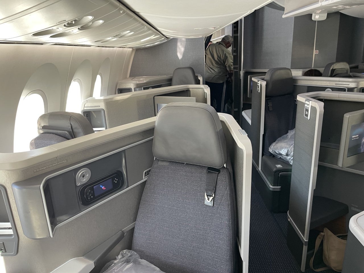 American Airlines Flagship business window seats