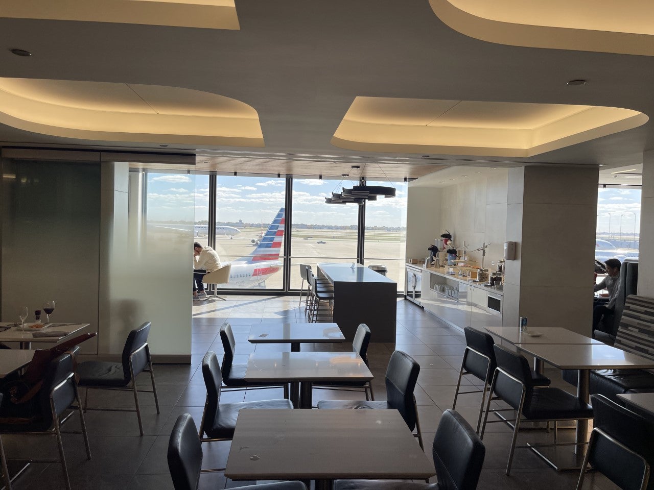 American Airlines Flagship lounge ORD