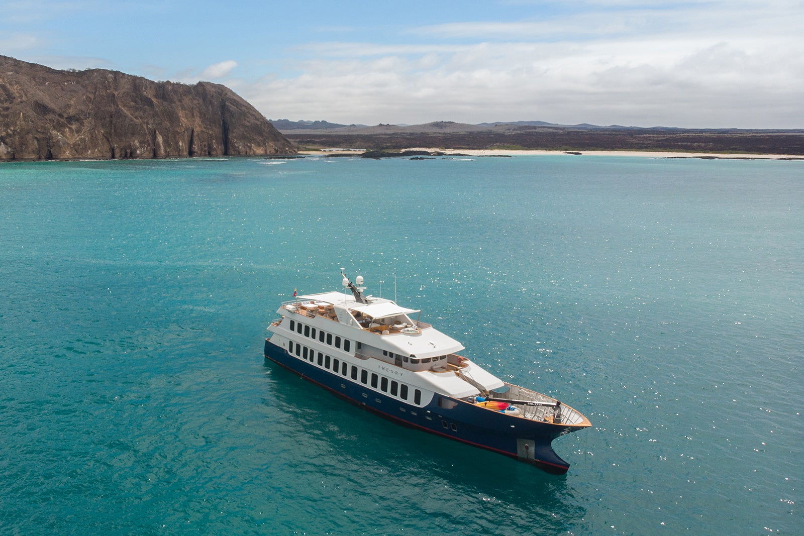 Yacht in the water