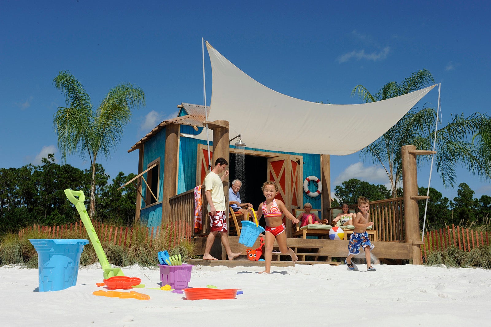 Cabana on Disney Cruise Line's Castaway Cay